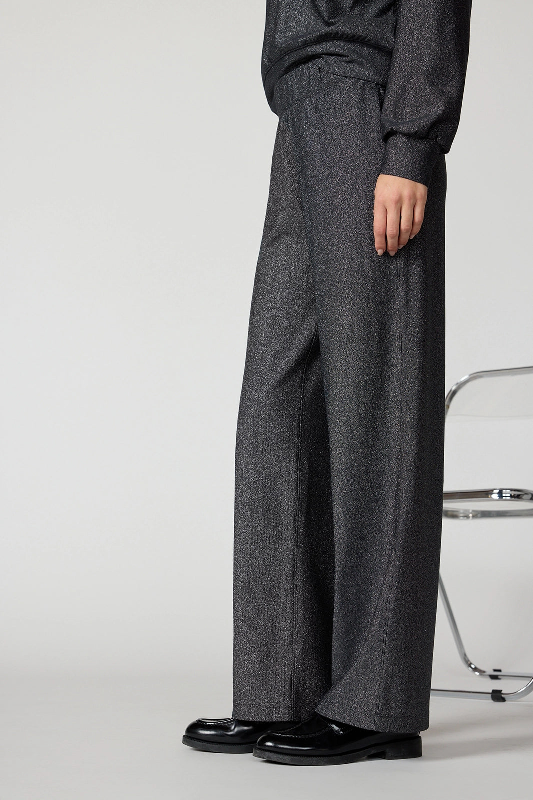 Shimmer Pant - Black/Silver