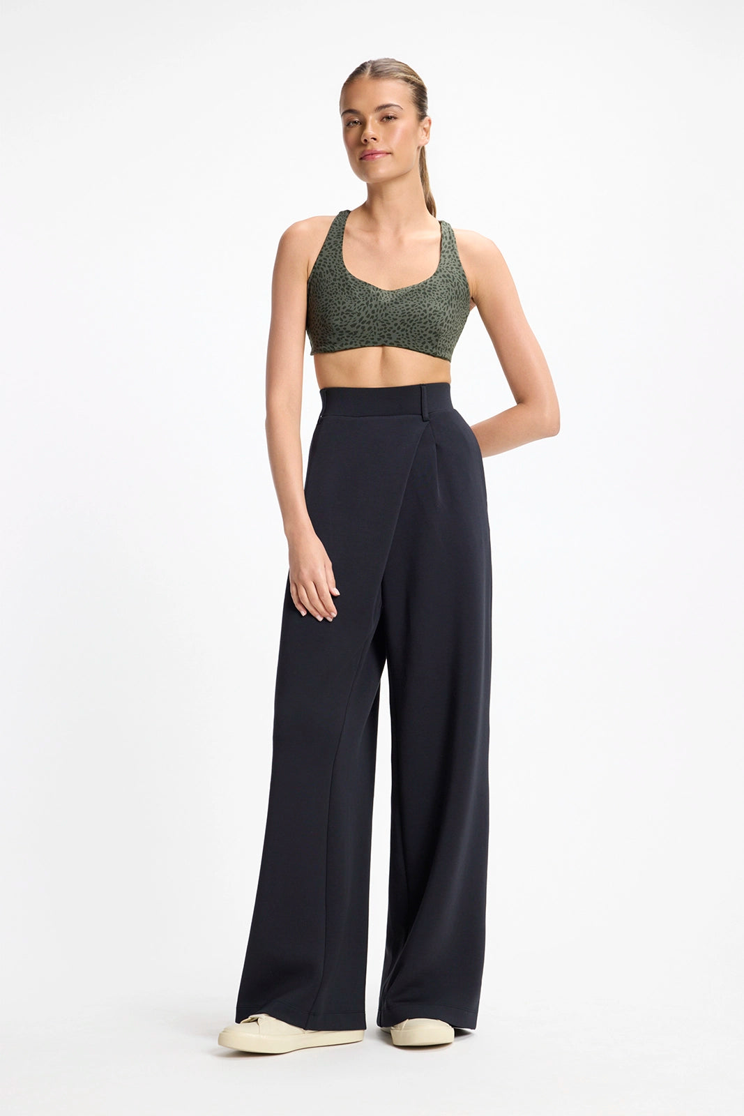 Dreamweave™ Asymmetrical Pant - Black