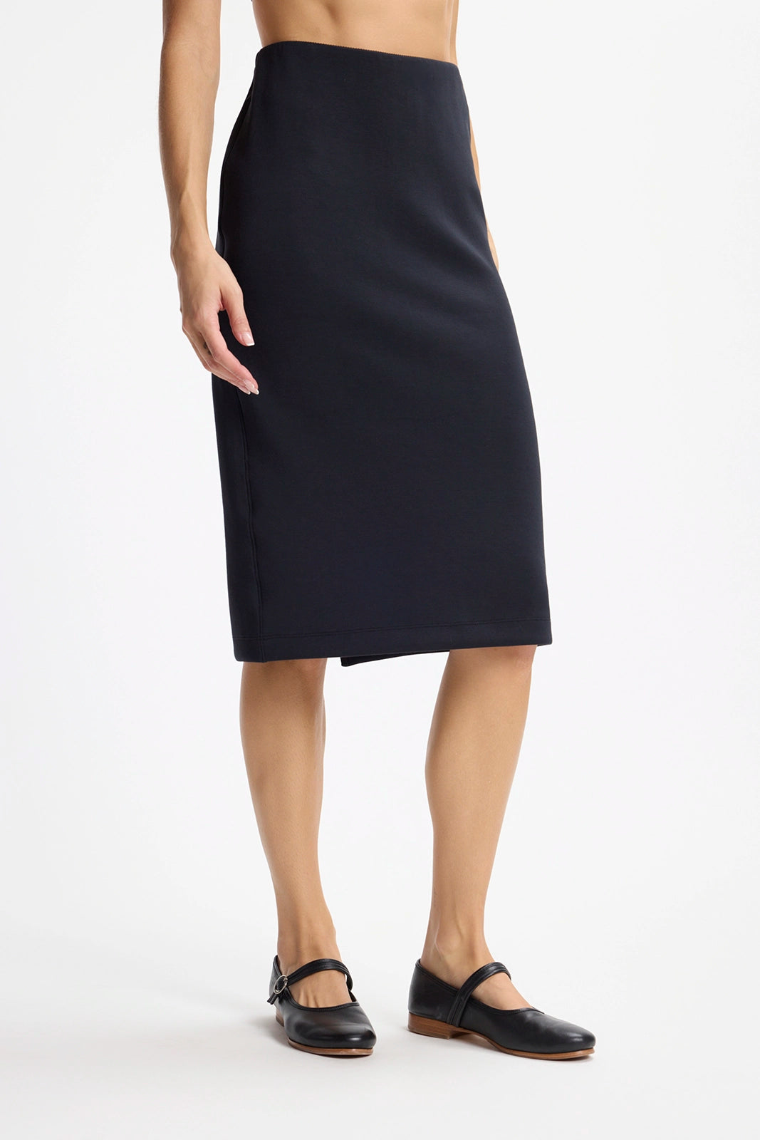 Dreamweave™ Pencil Skirt - Black