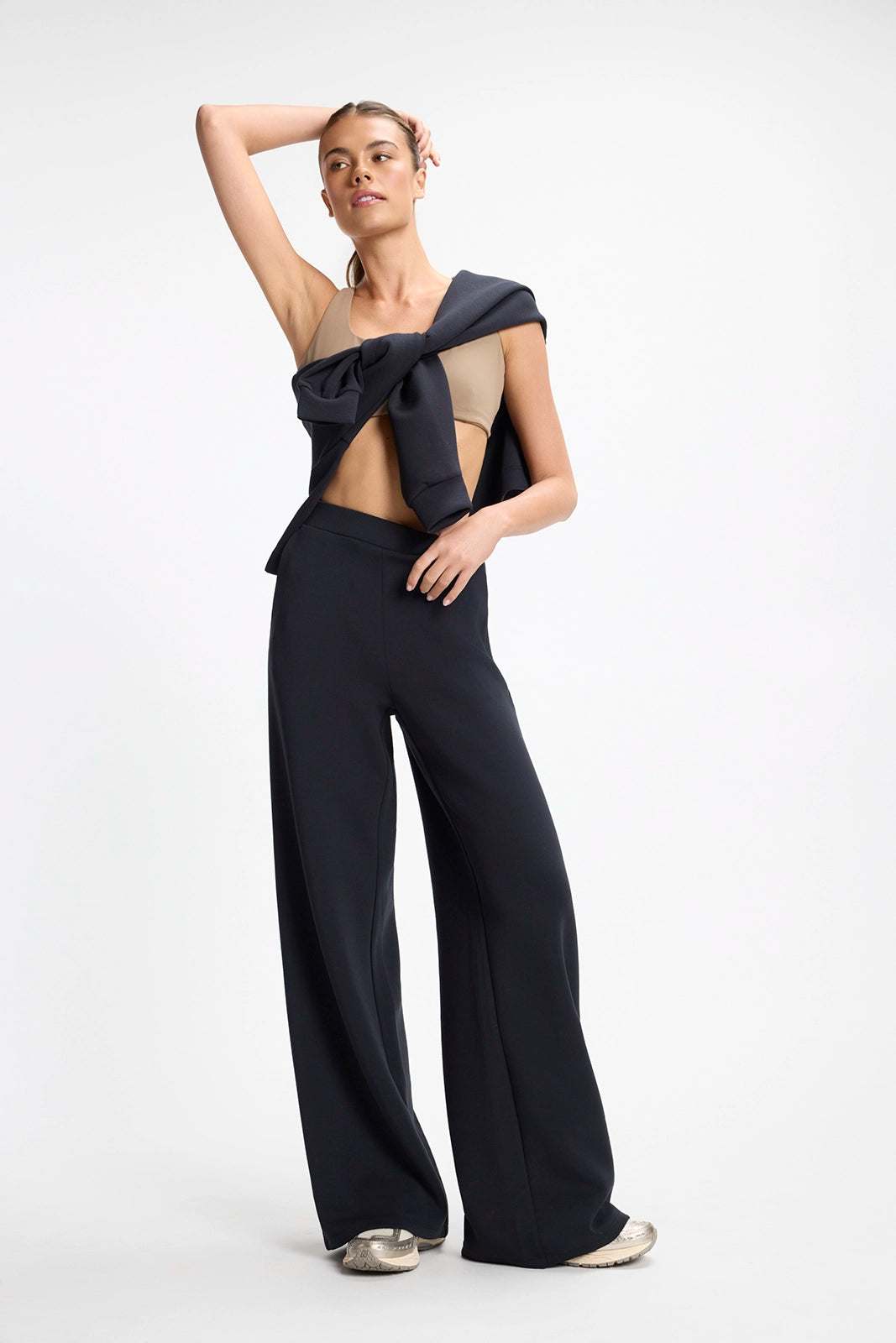 Dreamweave™ Wide Leg Pant - Black