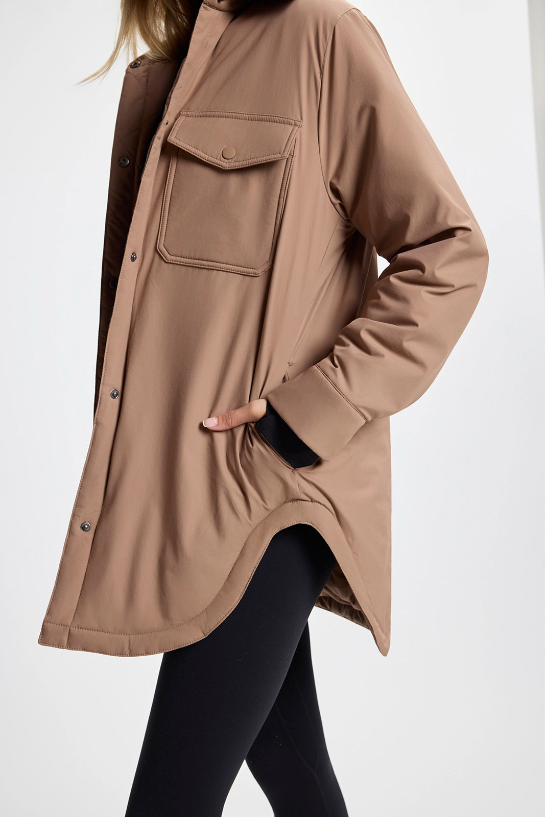 Shirt Jacket - Brownie