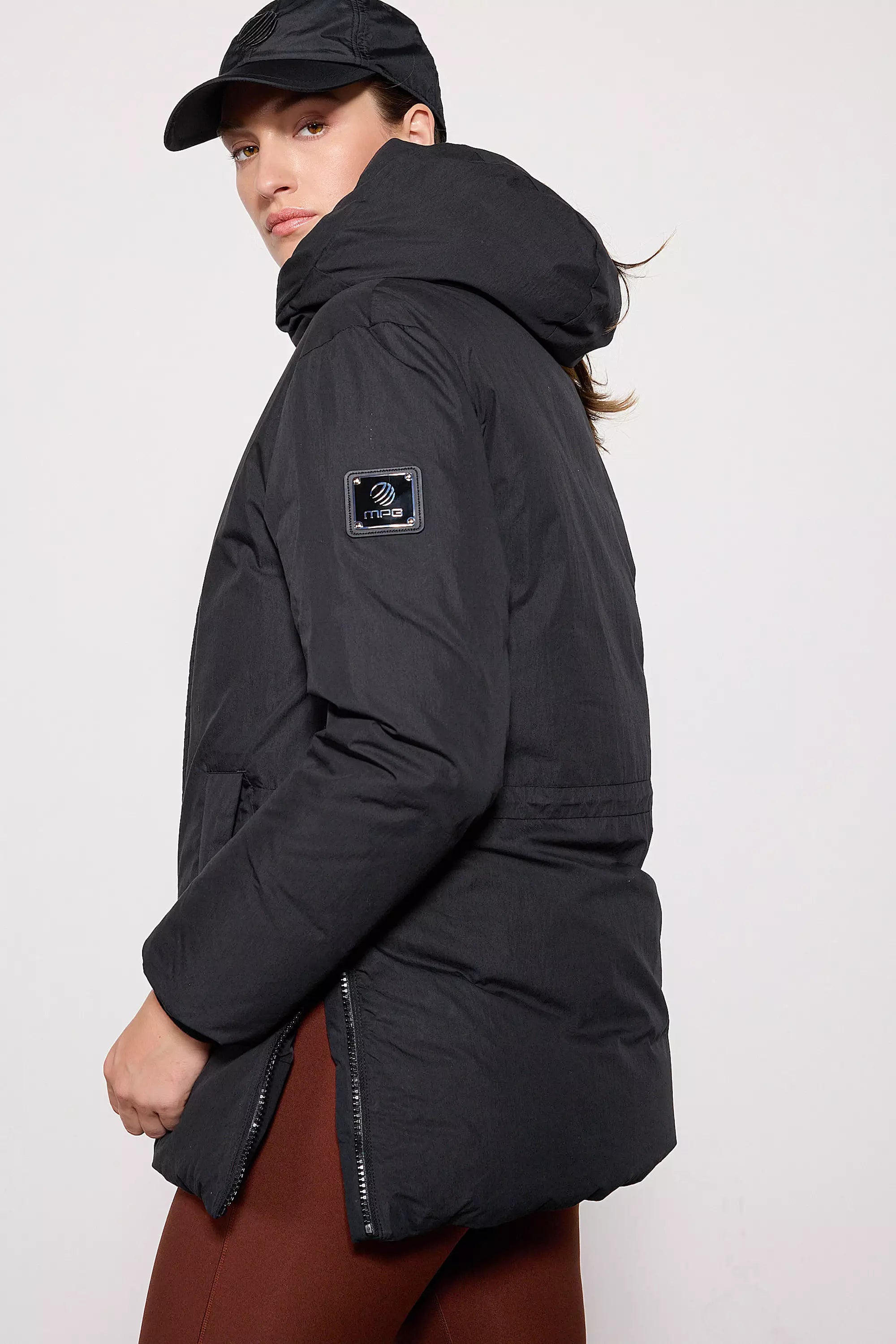 RDS Down Hip -Length Puffer - Negro