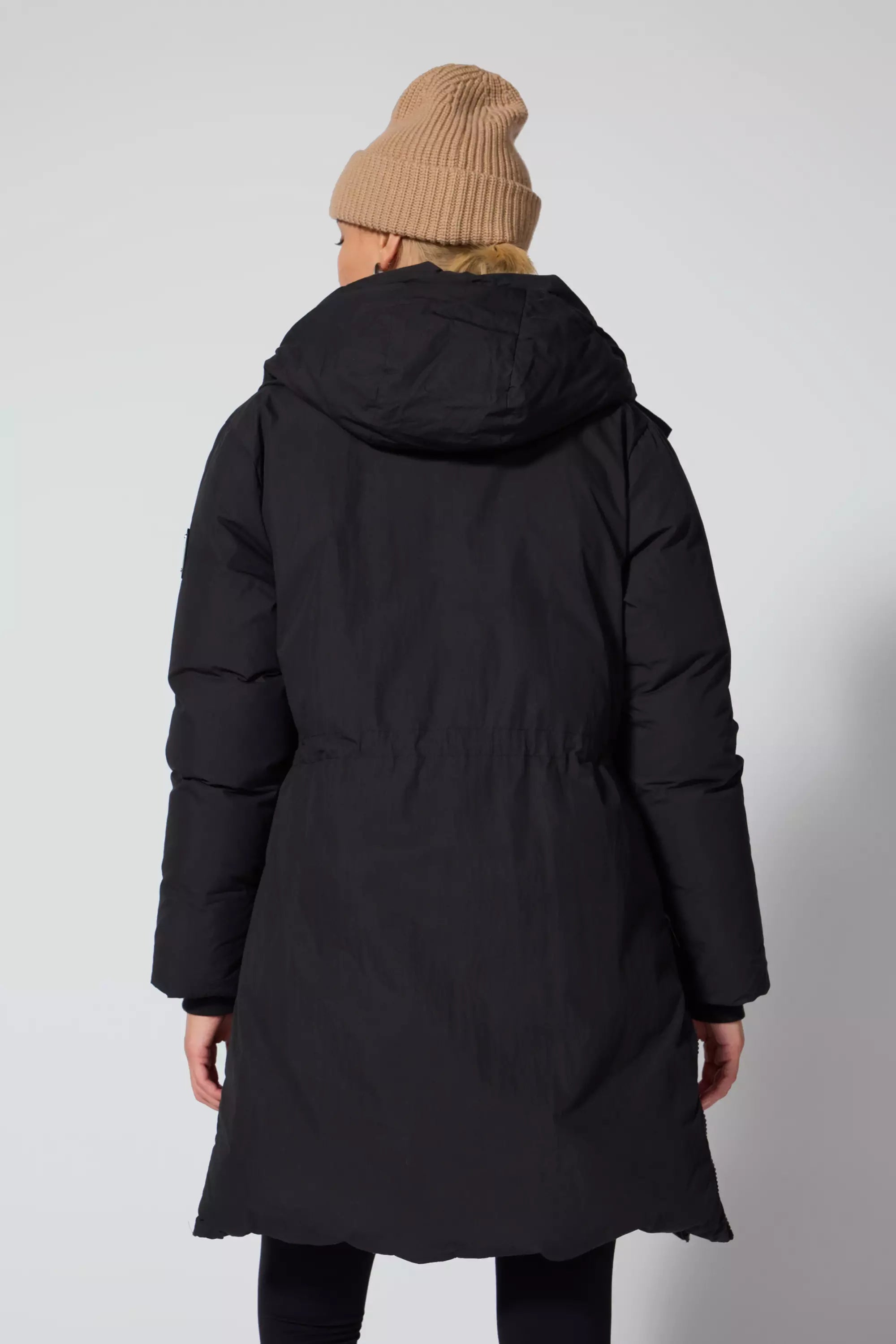 RDS Down Midi Puffer - Negro