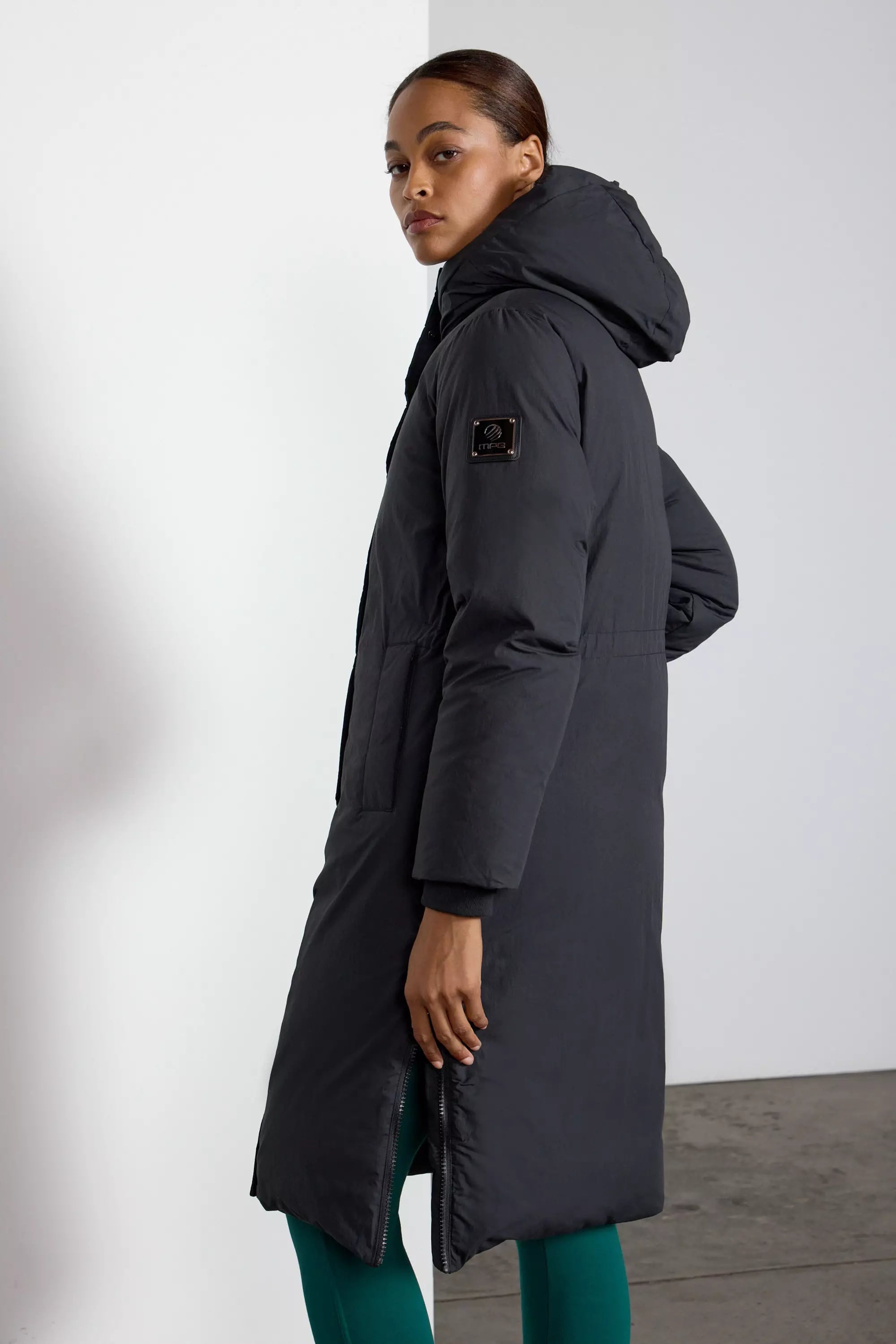 RDS Down Maxi Puffer - noir