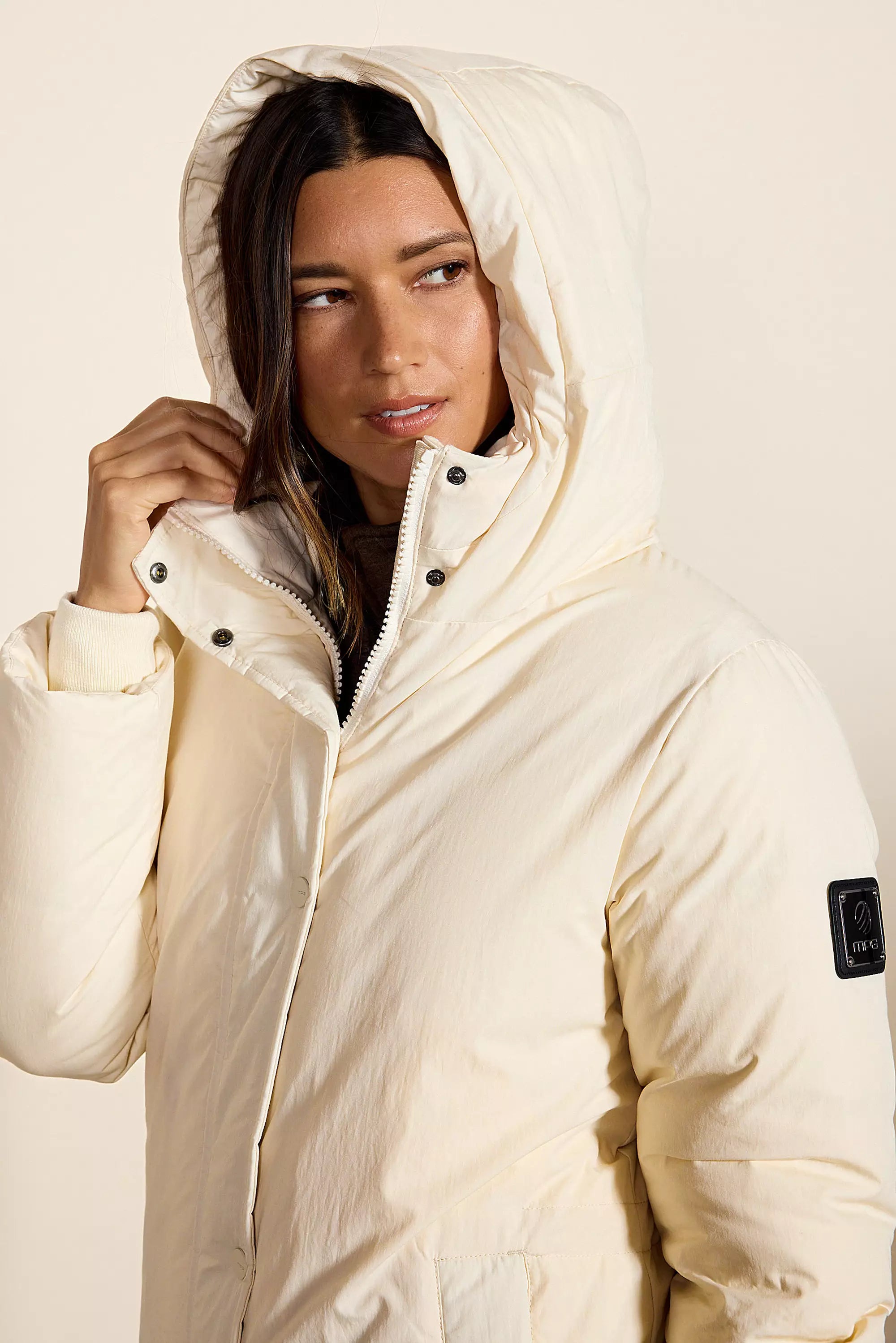 RDS Down Maxi Puffer - blanc d'hiver