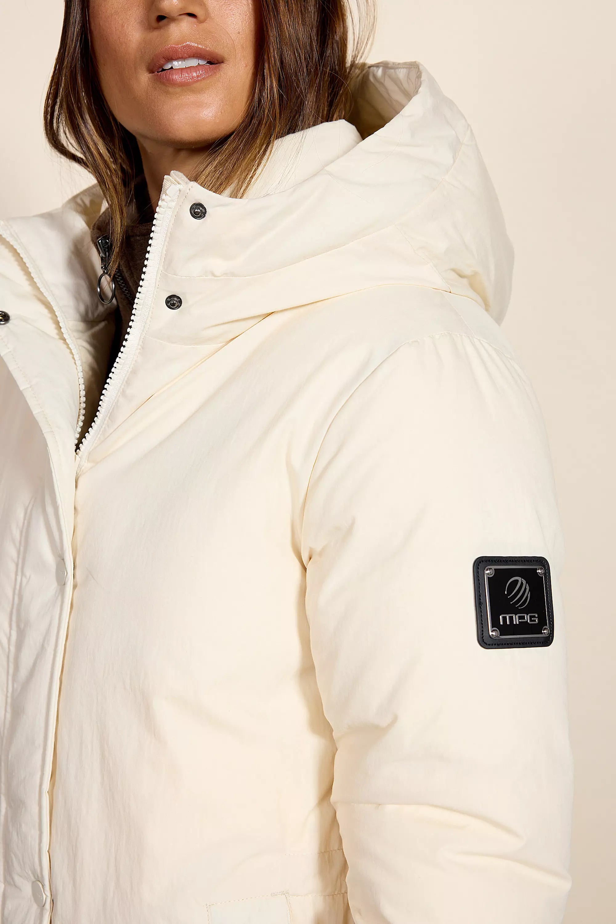 RDS Down Maxi Puffer - blanc d'hiver