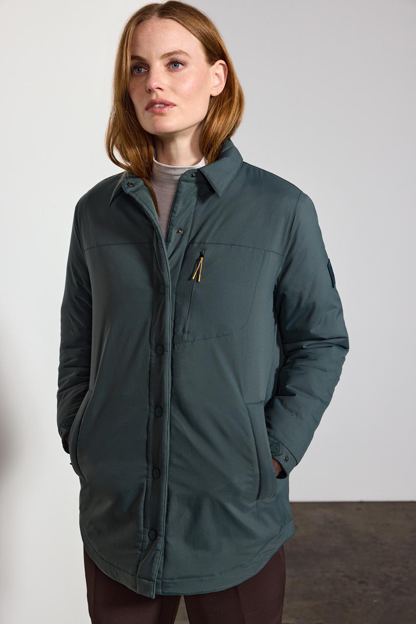 Fascinate Insulated Shirt Jacket with Welts
