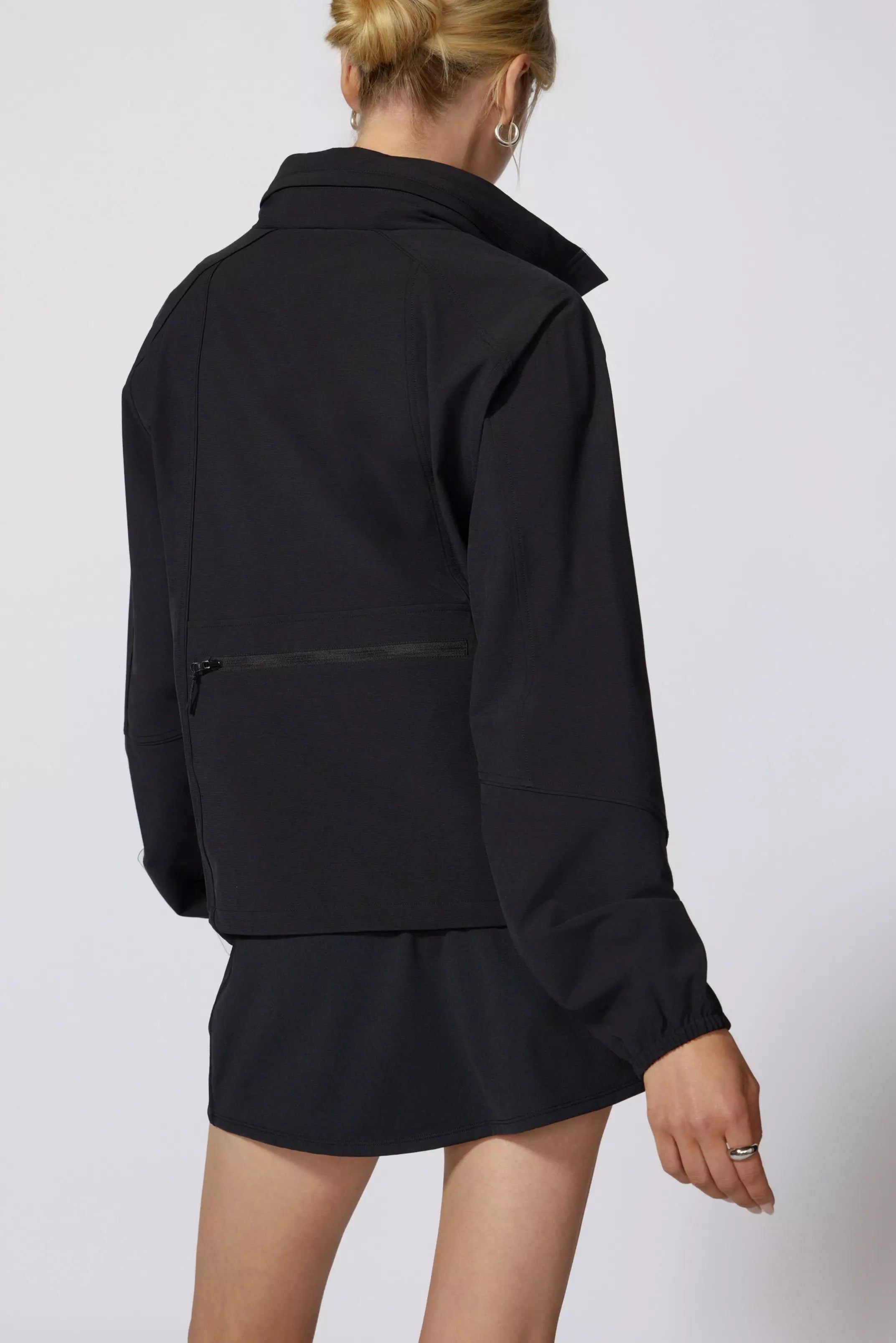 Rove Packable Anorak - Negro