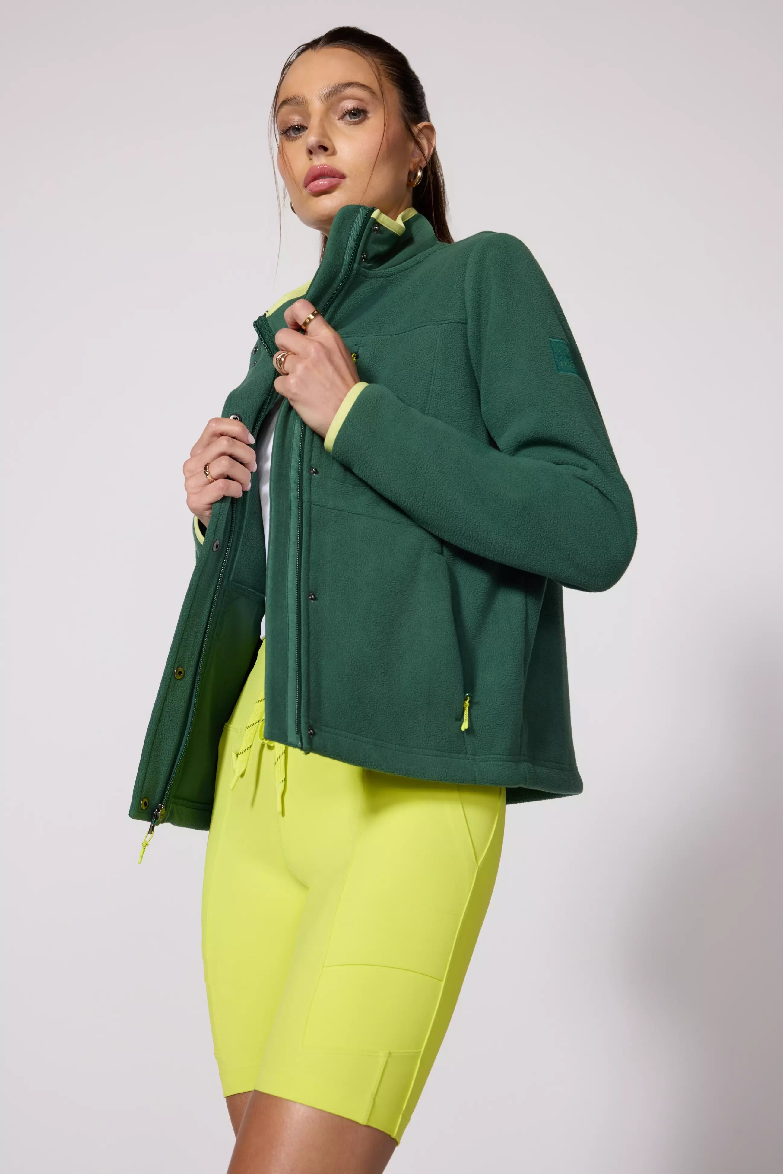 Encore Fleece Jacket - Pine Needle