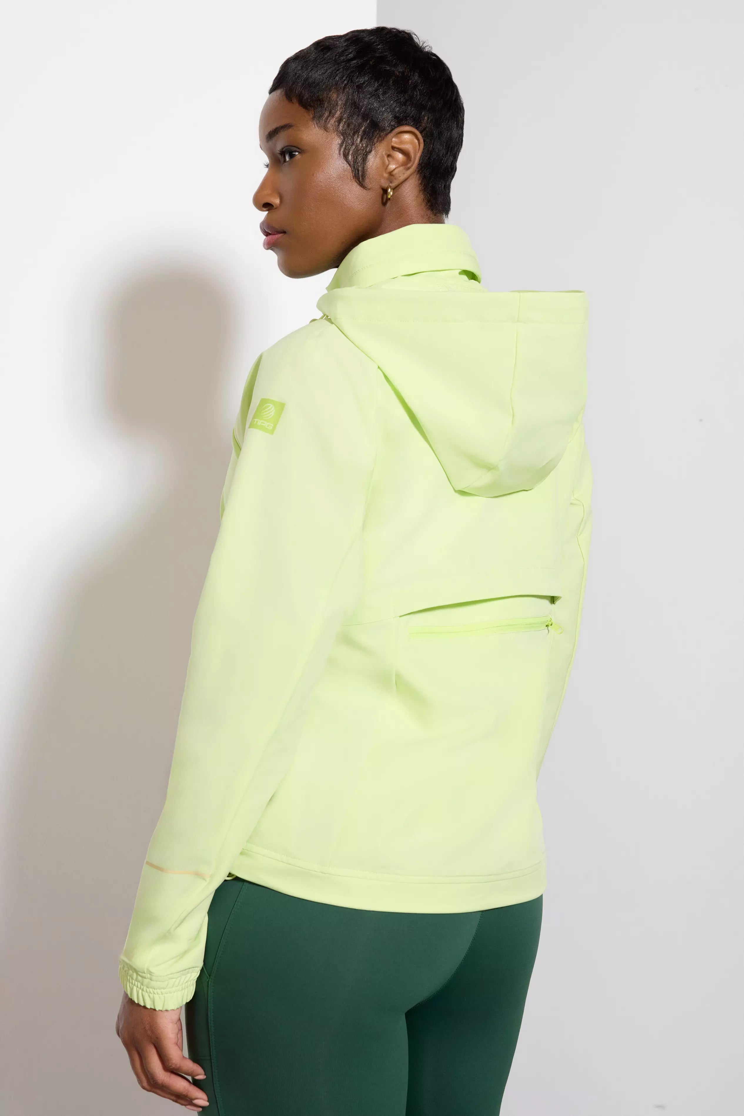 Guardian Packable Jacket - Shadow Lime