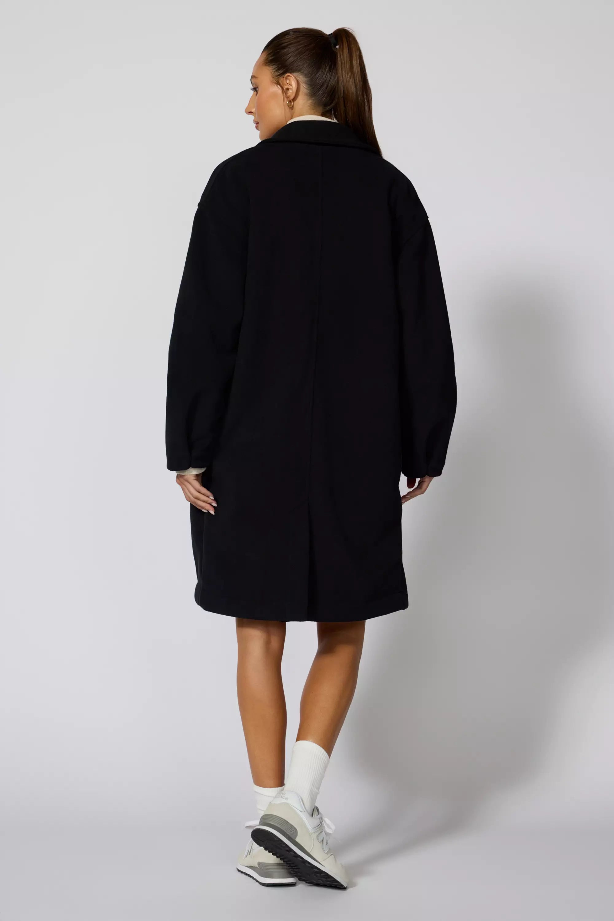 Elevate Overcoat - Black