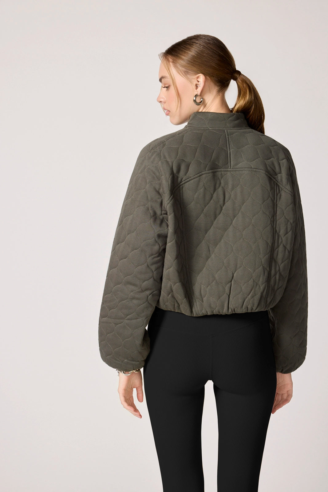 Flourish Quilted Cropped Jacket - Kambaba