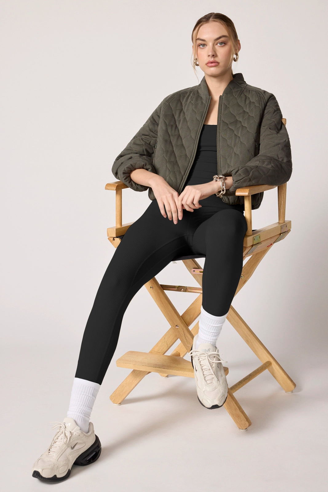 Flourish Quilted Cropped Jacket - Kambaba