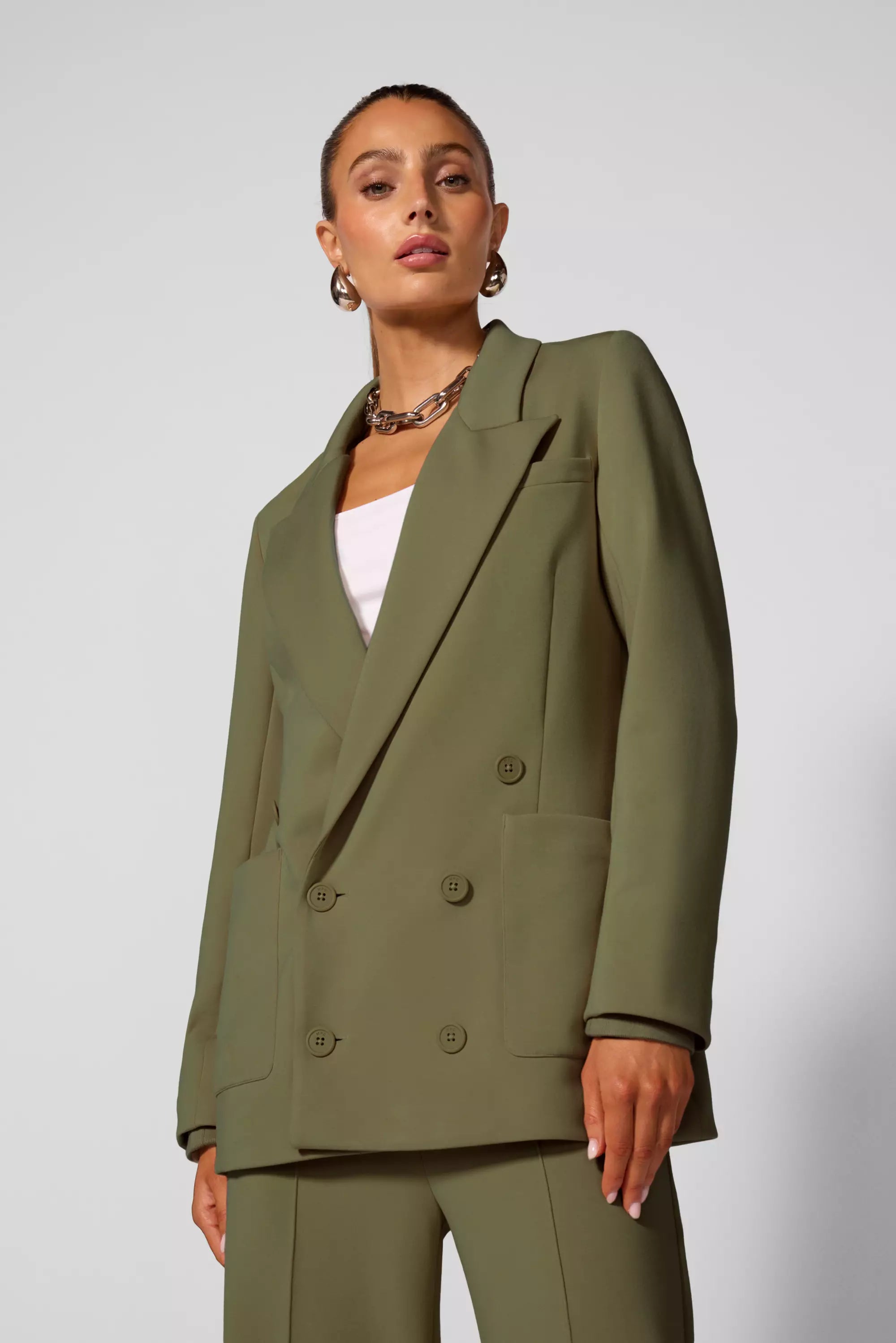 Blazer à double set - Ivy Green