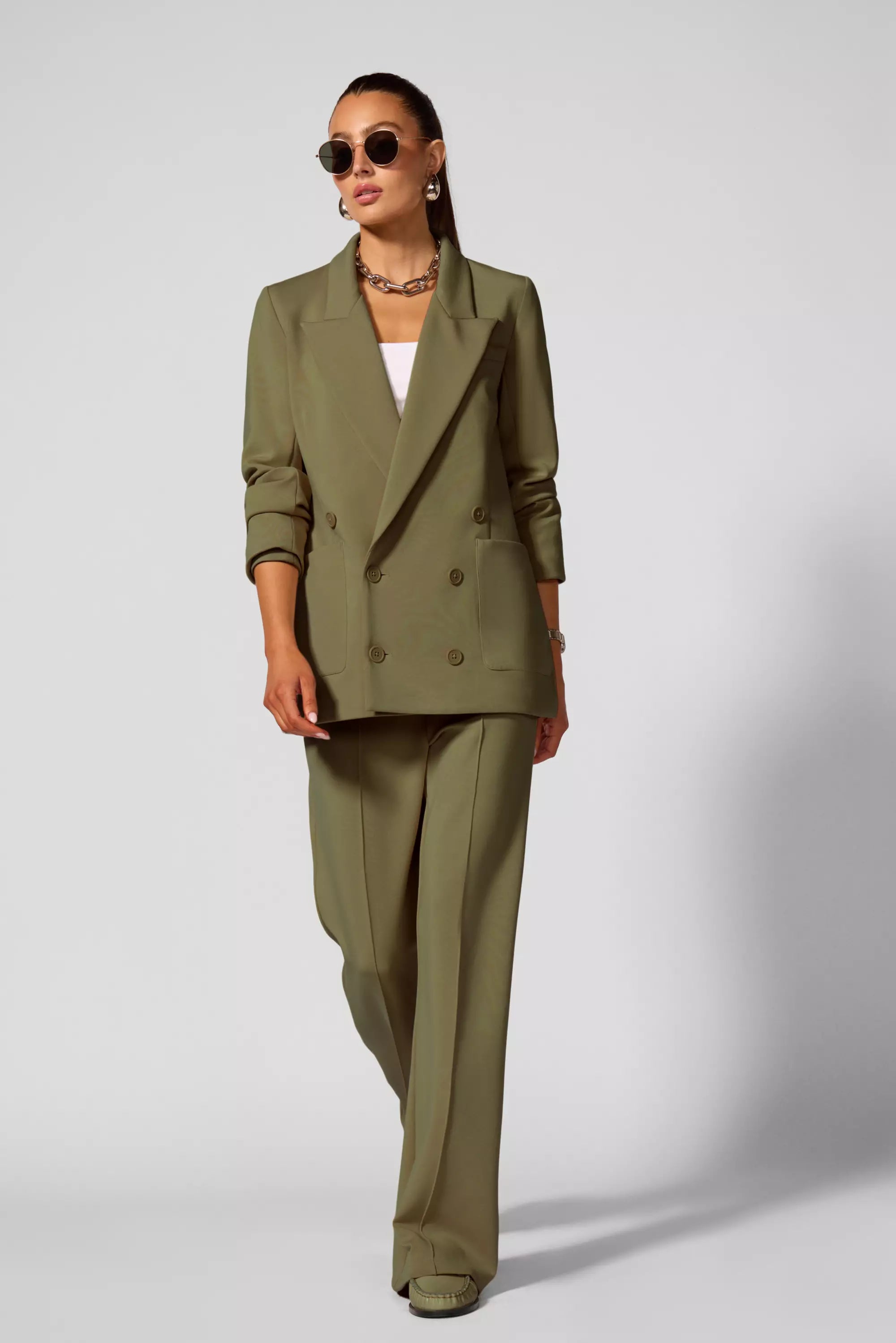 Blazer à double set - Ivy Green