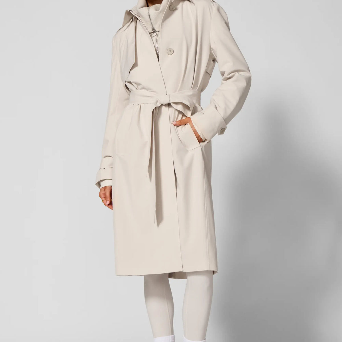 RYO　Front Trench Mods Coat Vera Trench Coat — Livstid Second Hand & Remake