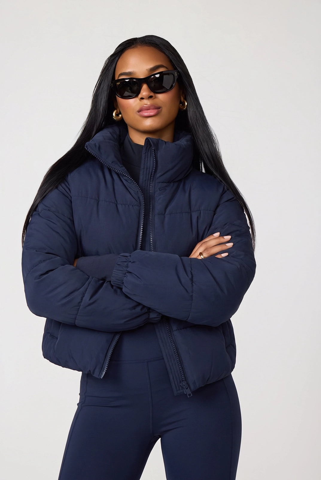 Matte Jacket - Navy Blazer