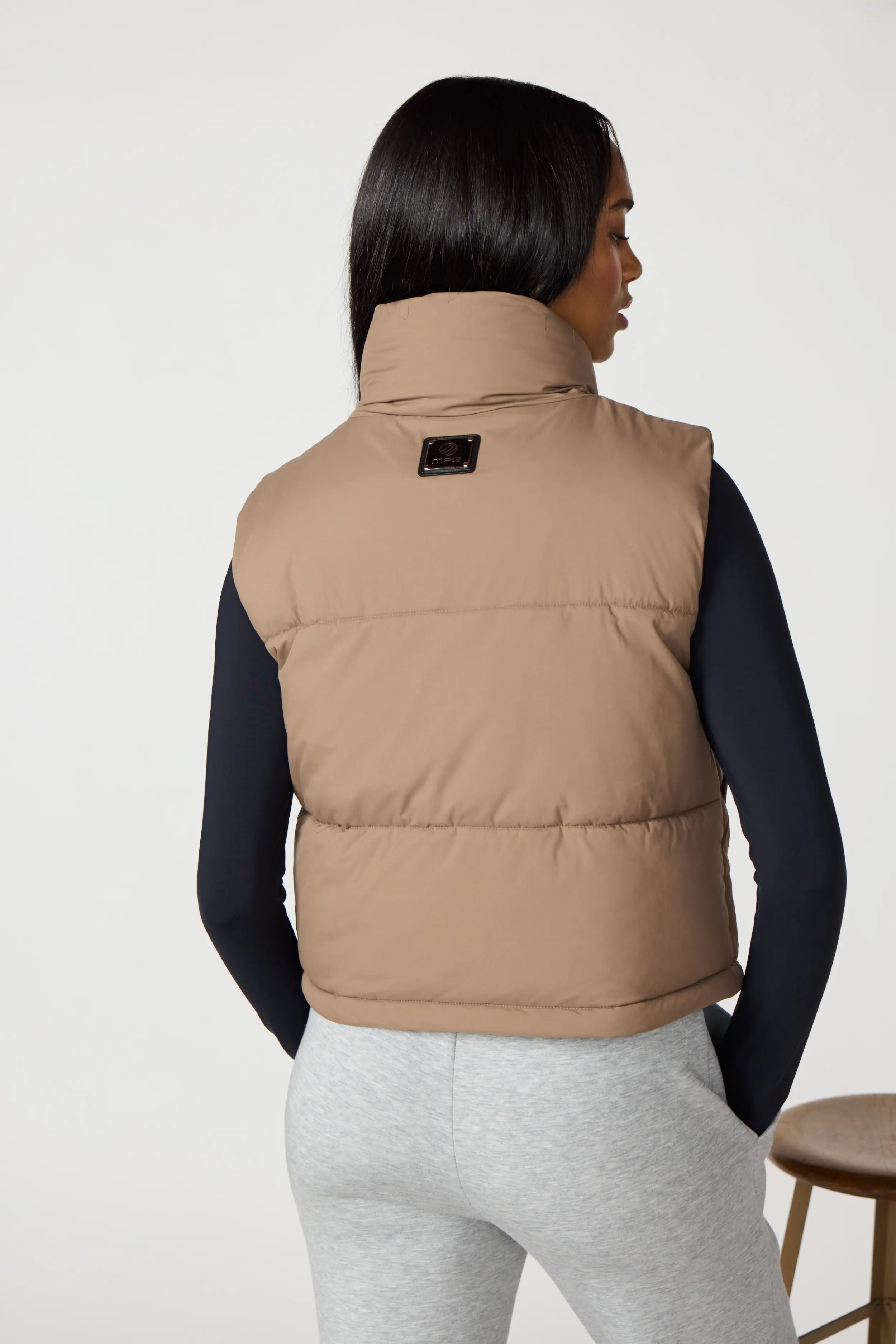 Matte Vest - Caribou