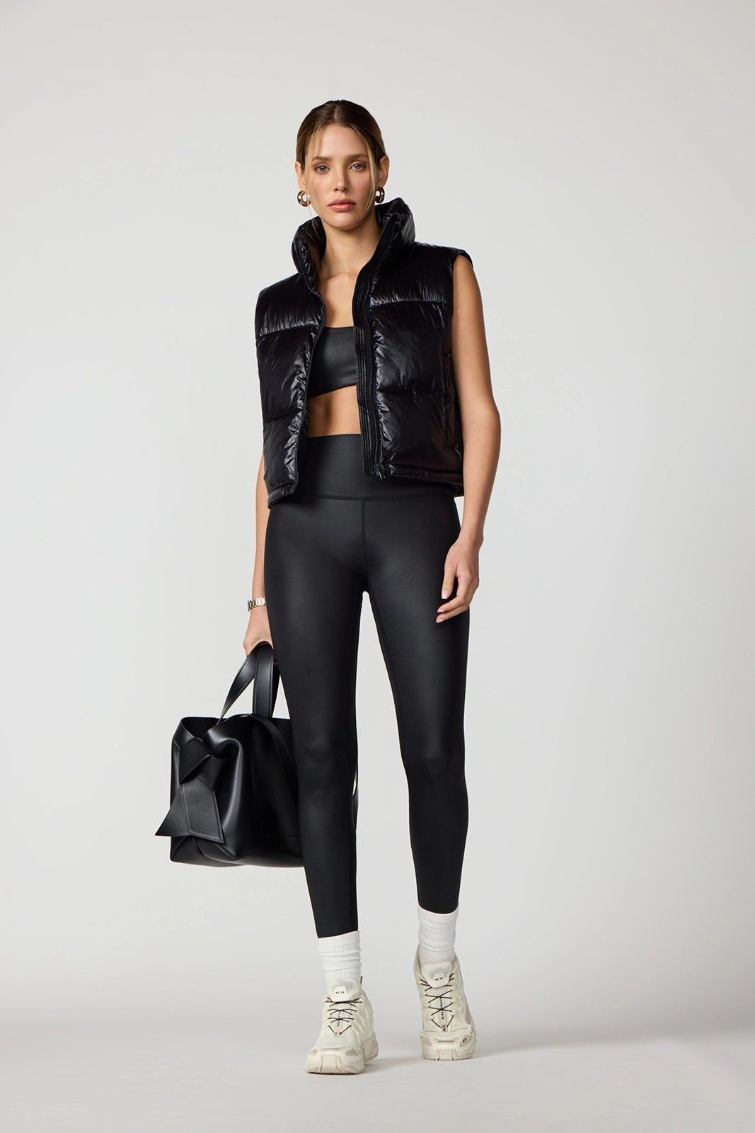 Shine Vest - Black