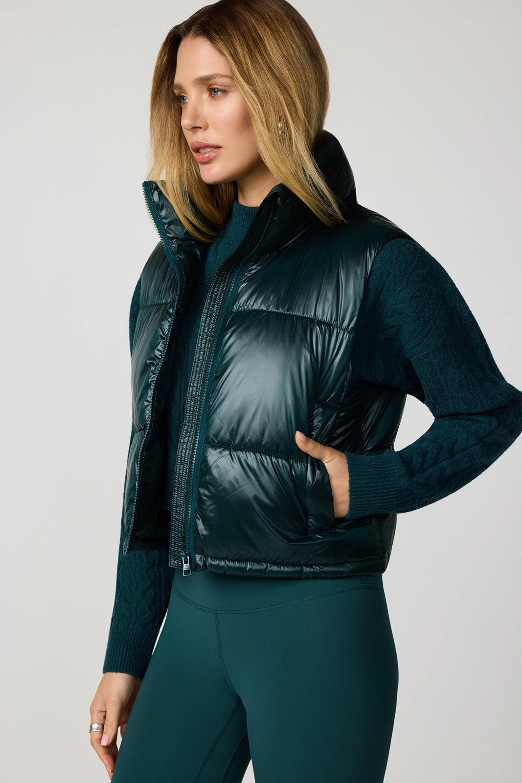 Shine Vest - Ponderosa Pine