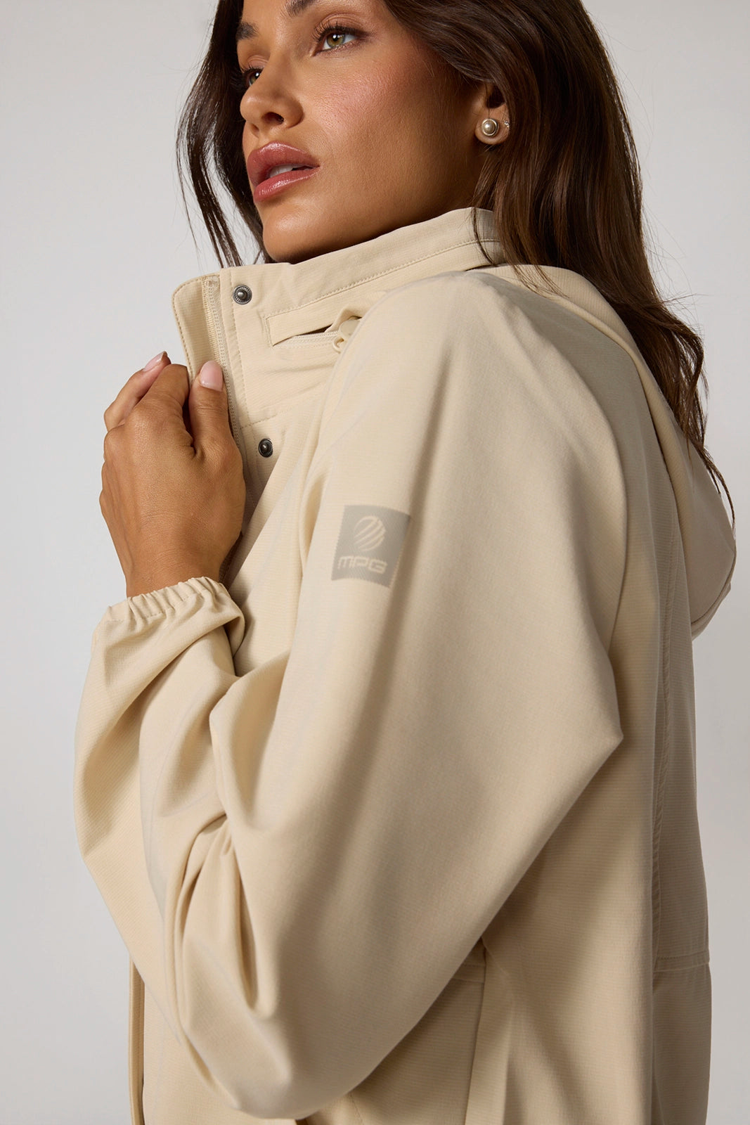 Ripstop Windbreaker - Brown Rice