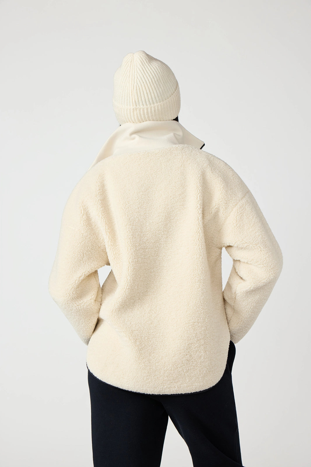 Berber Colour Block Jacket - Birch
