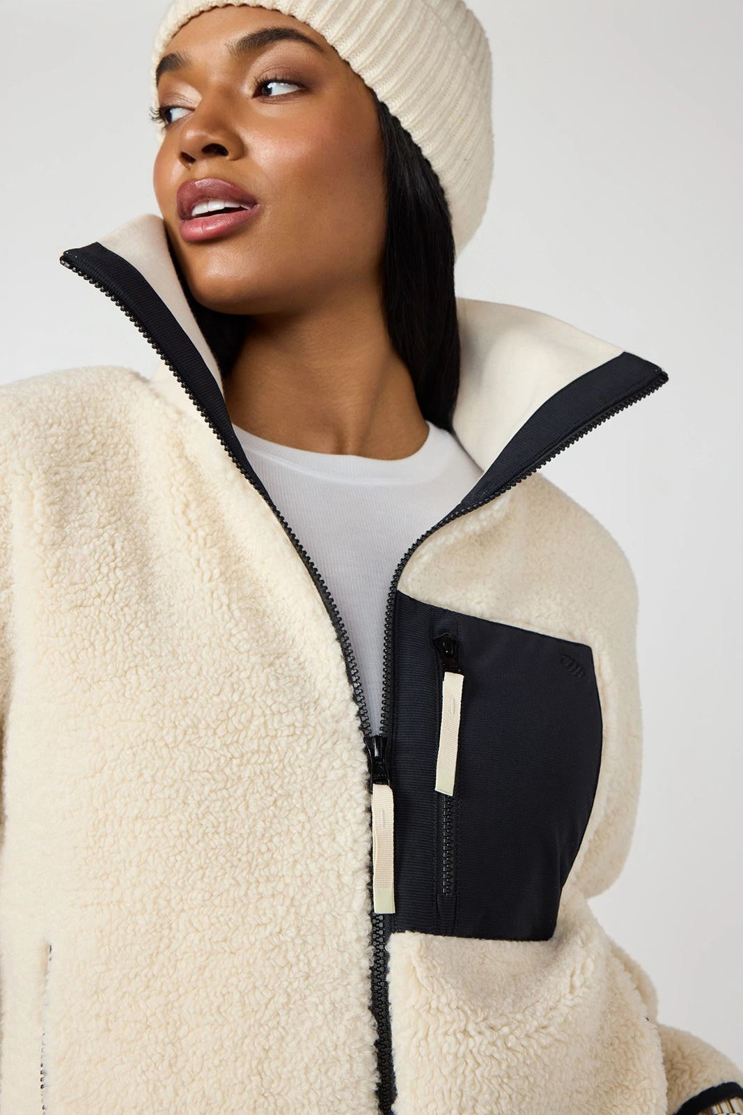 Berber Block Jacket Birch