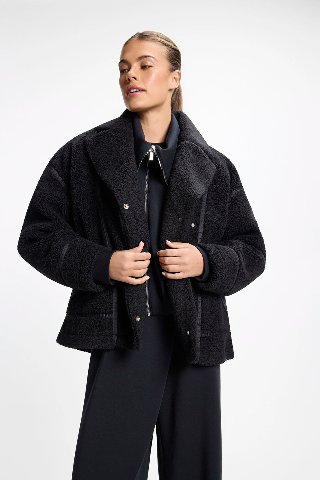 Berber Biker Jacket - Black