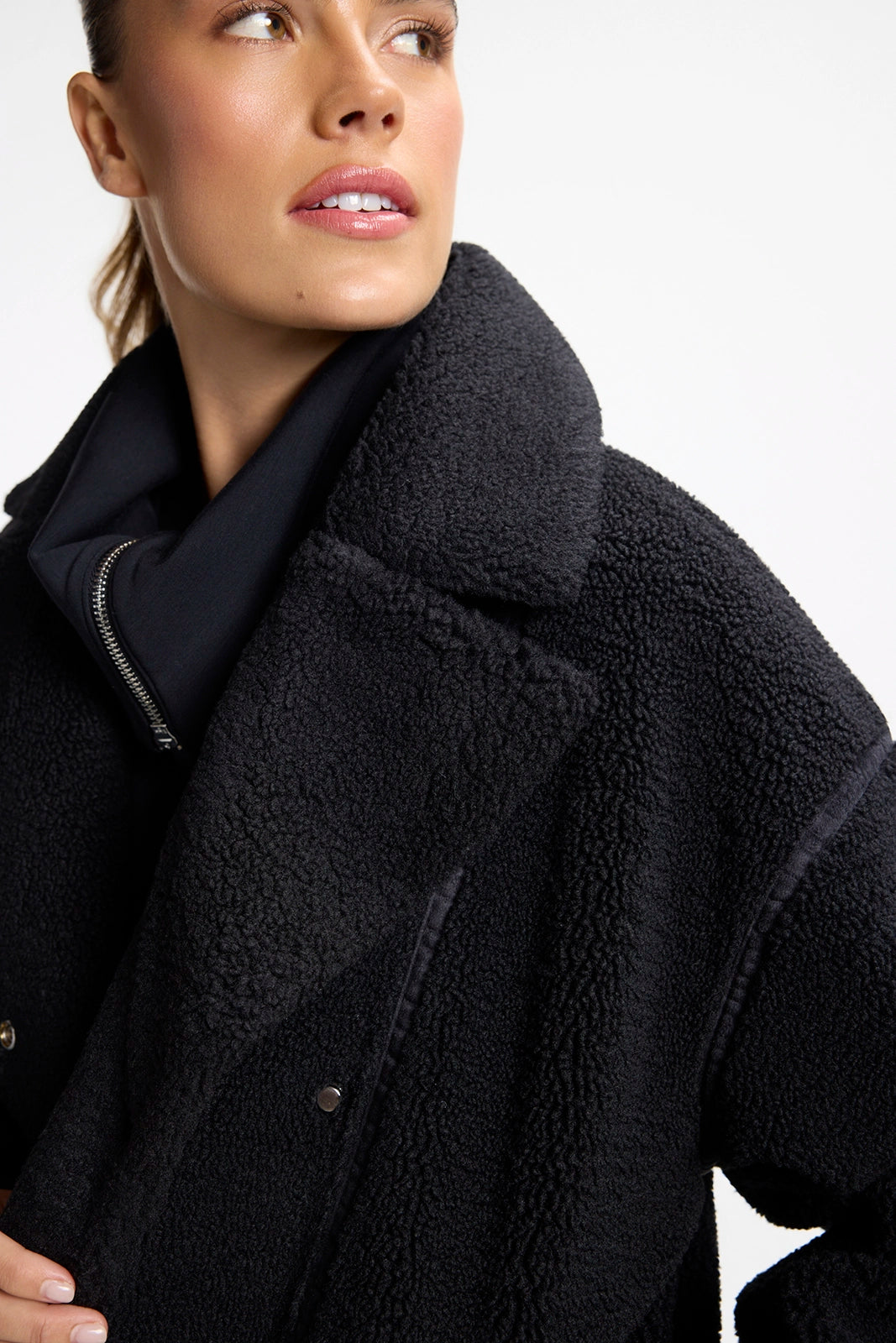 Berber Biker Jacket - Black