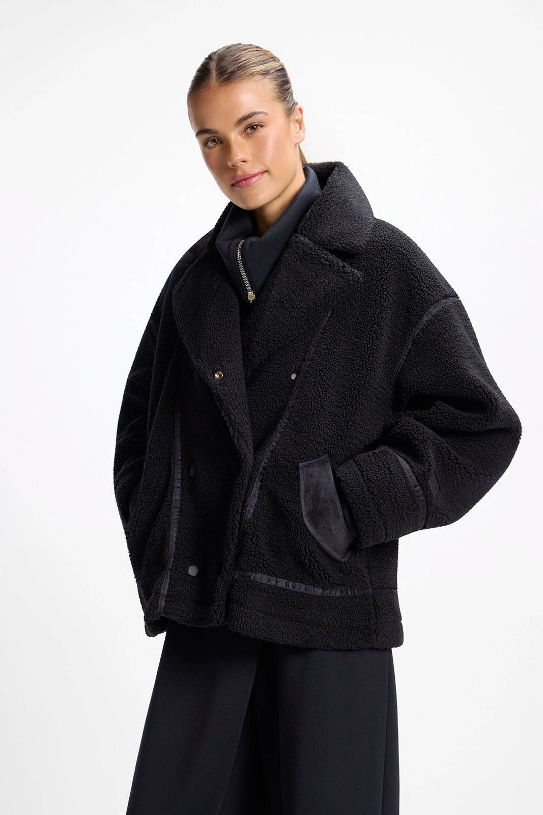 Berber Biker Jacket - Black