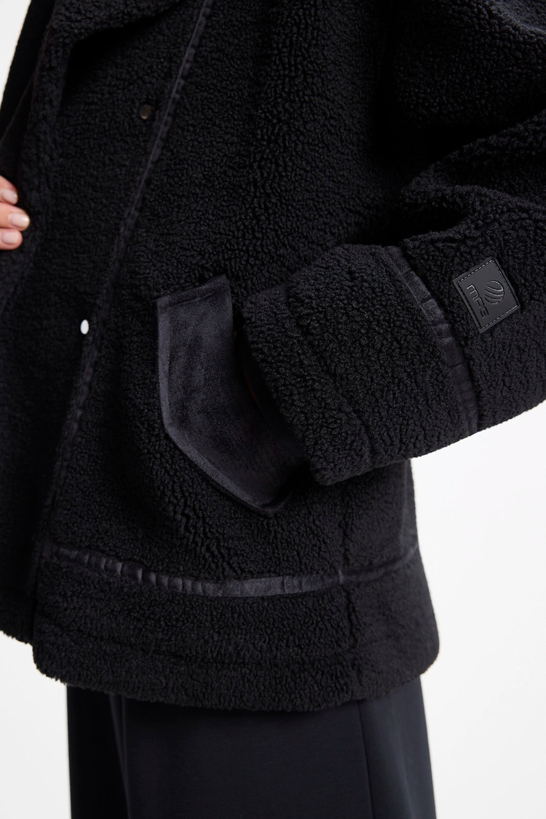 Berber Biker Jacket - Black