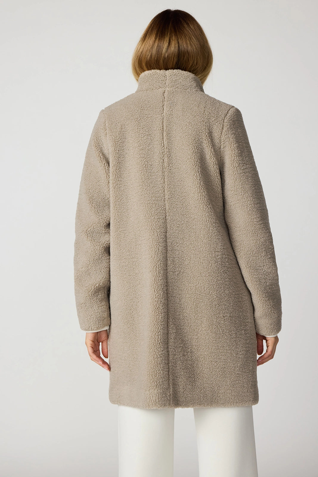 Sherpa Long Jacket - Island Fossil