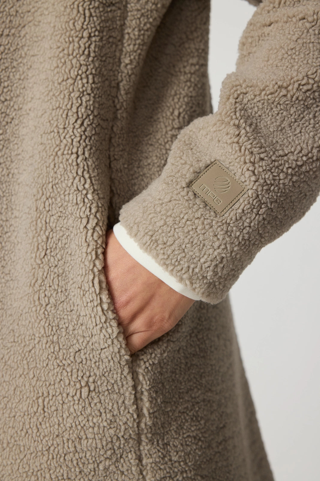 Sherpa Long Jacket - Island Fossil
