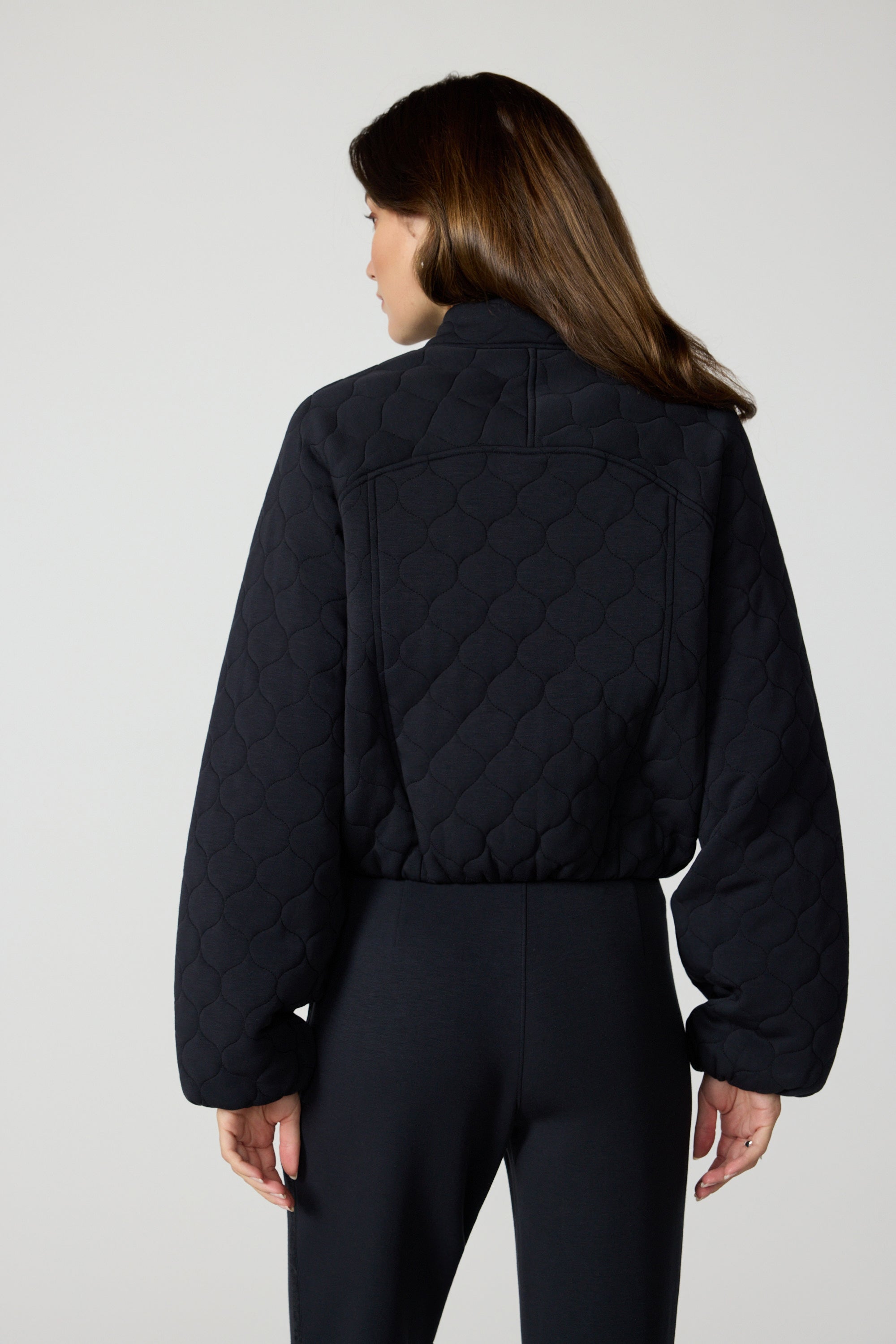 Dreamweave Quilted Jacket - Black