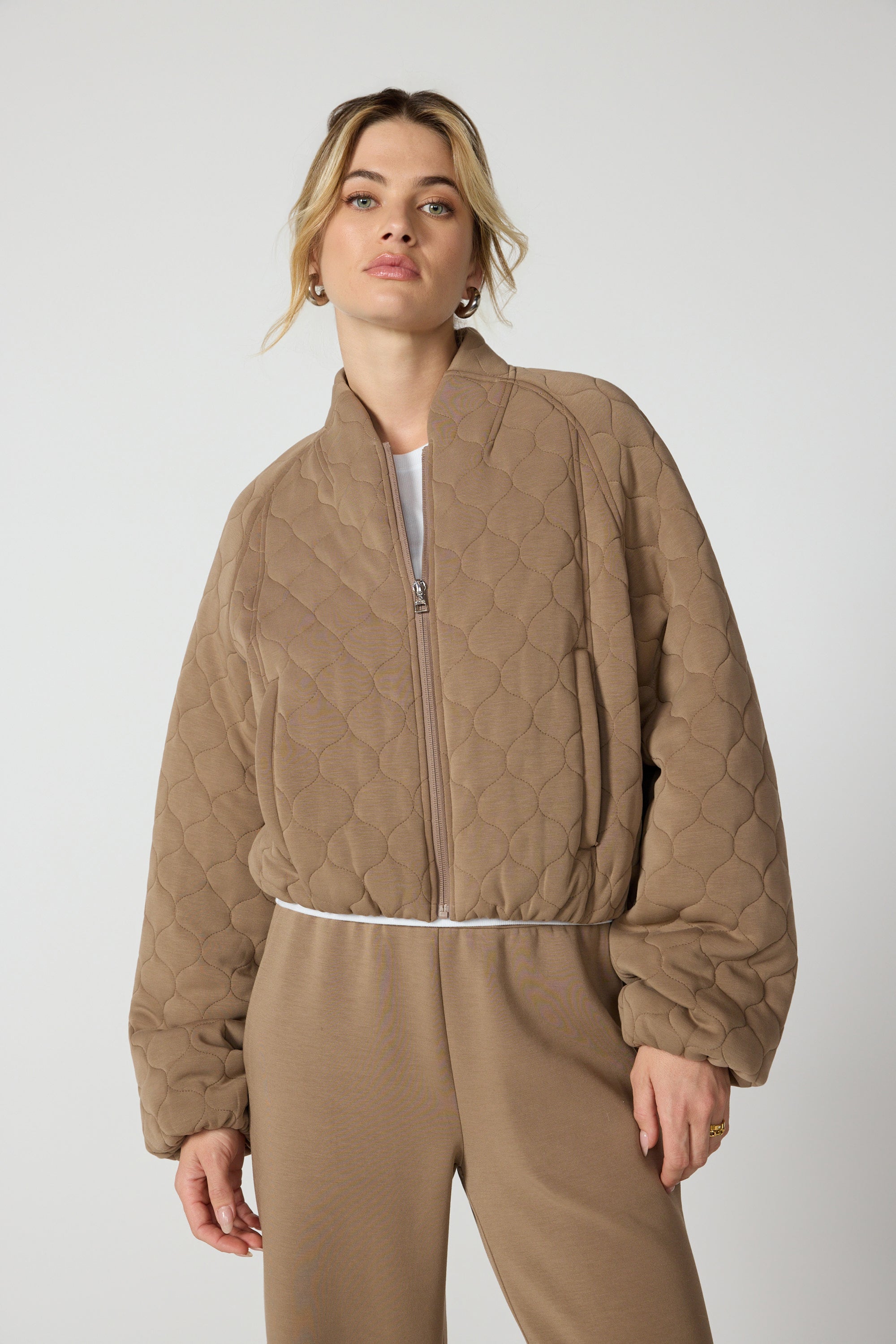 Dreamweave Quilted Jacket - Caribou