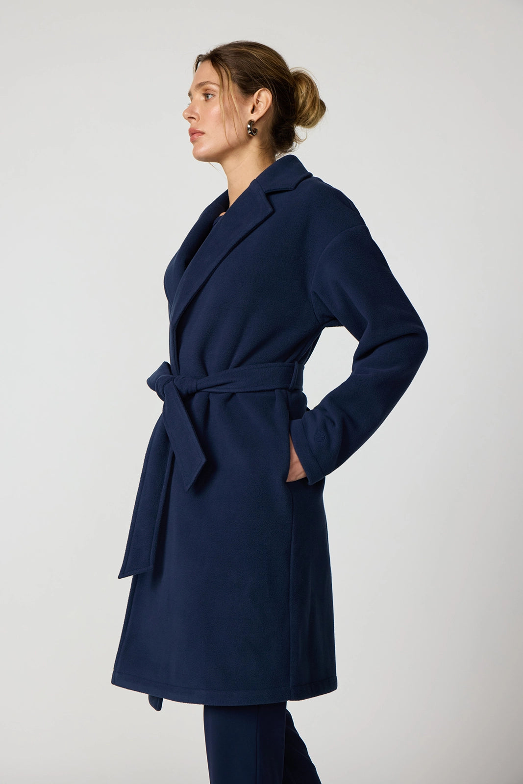 Wrap Jacket - Navy Blazer
