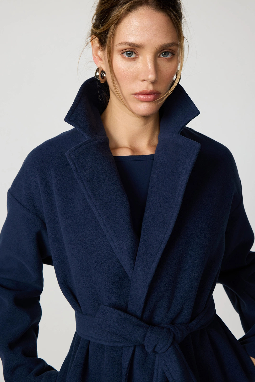 Wrap Jacket - Navy Blazer