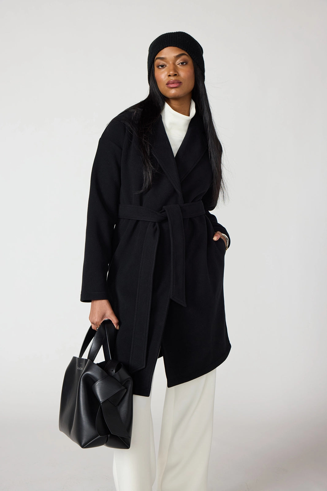 Wrap Jacket - Black