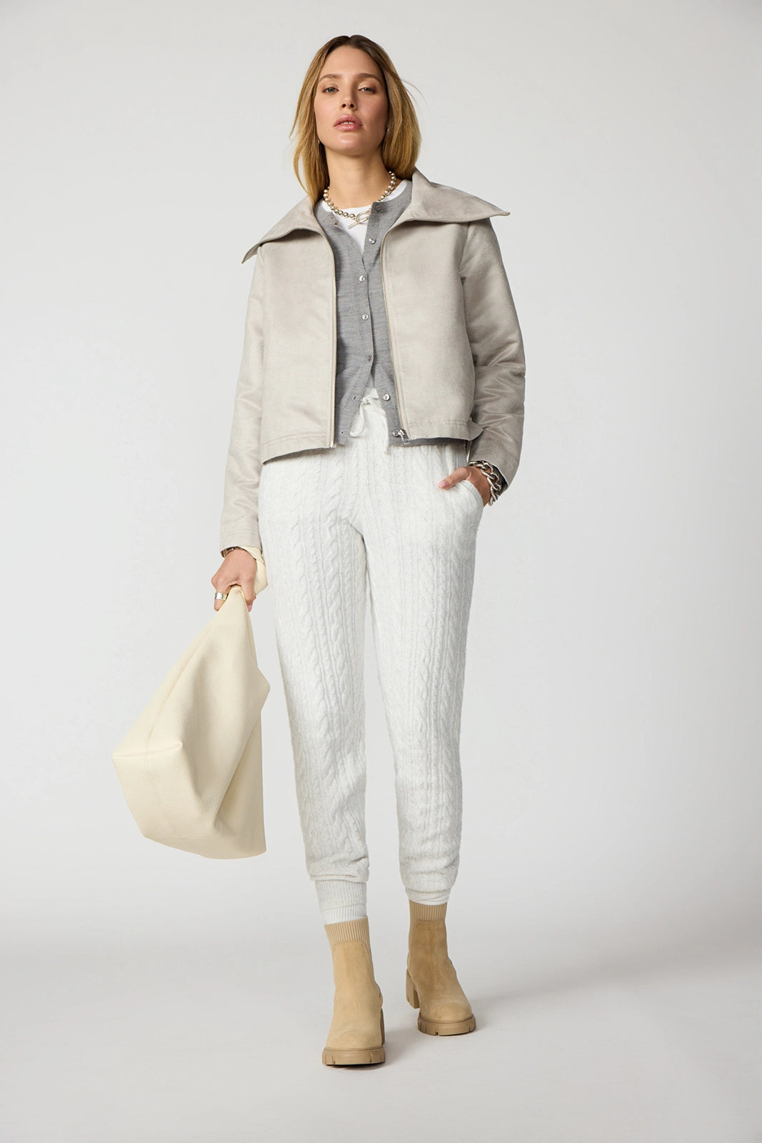 Suede Jacket - Island Fossil
