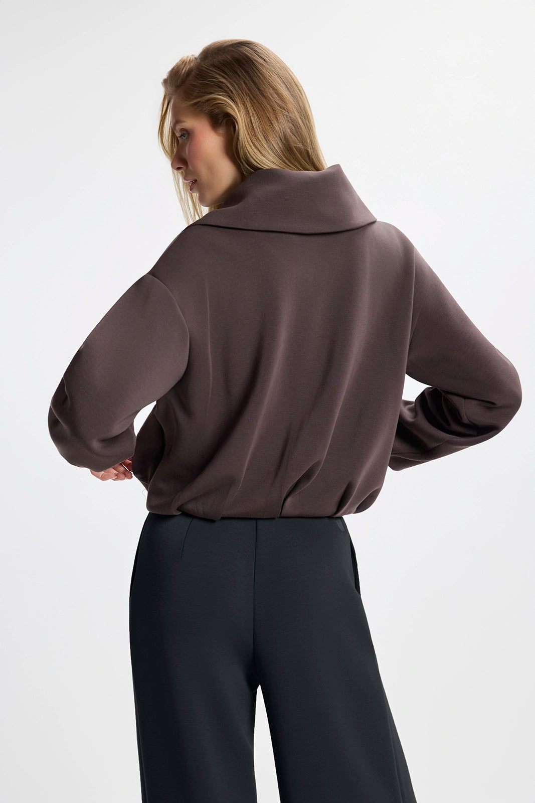 Dreamweave™ Pleated Jacket - Java