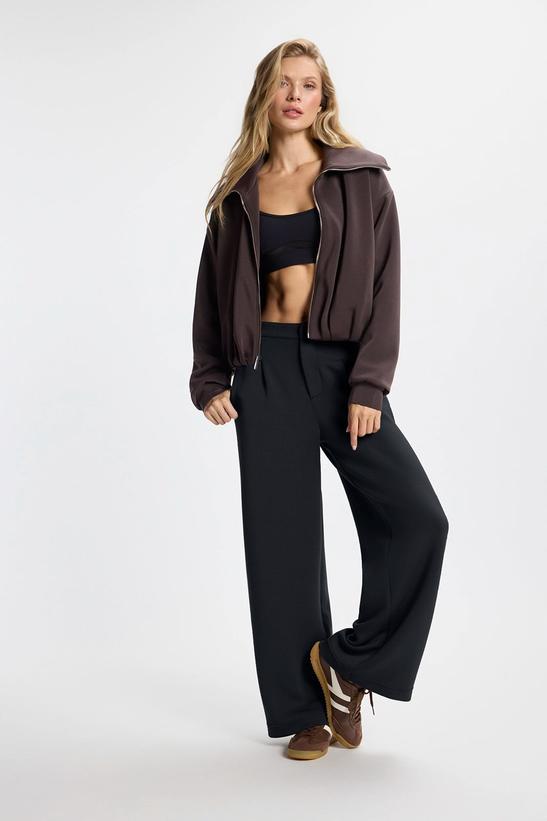 Dreamweave™ Pleated Jacket - Java