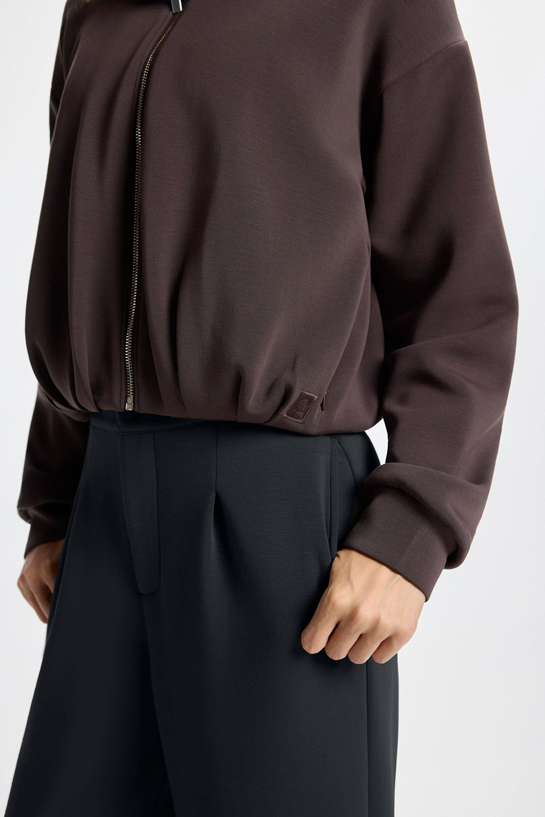 Dreamweave™ Pleated Jacket - Java
