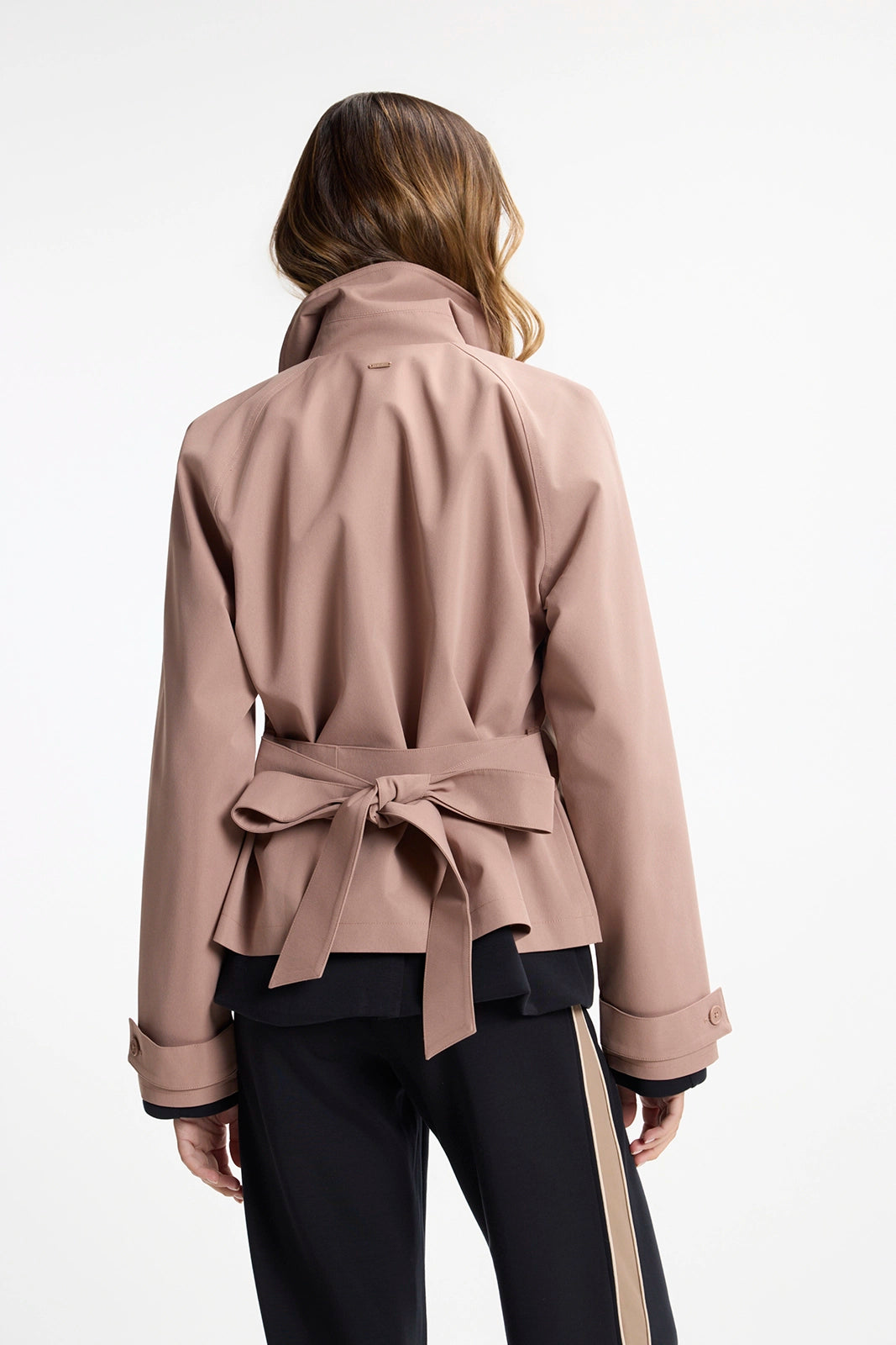 Short Trench Coat - Brownie