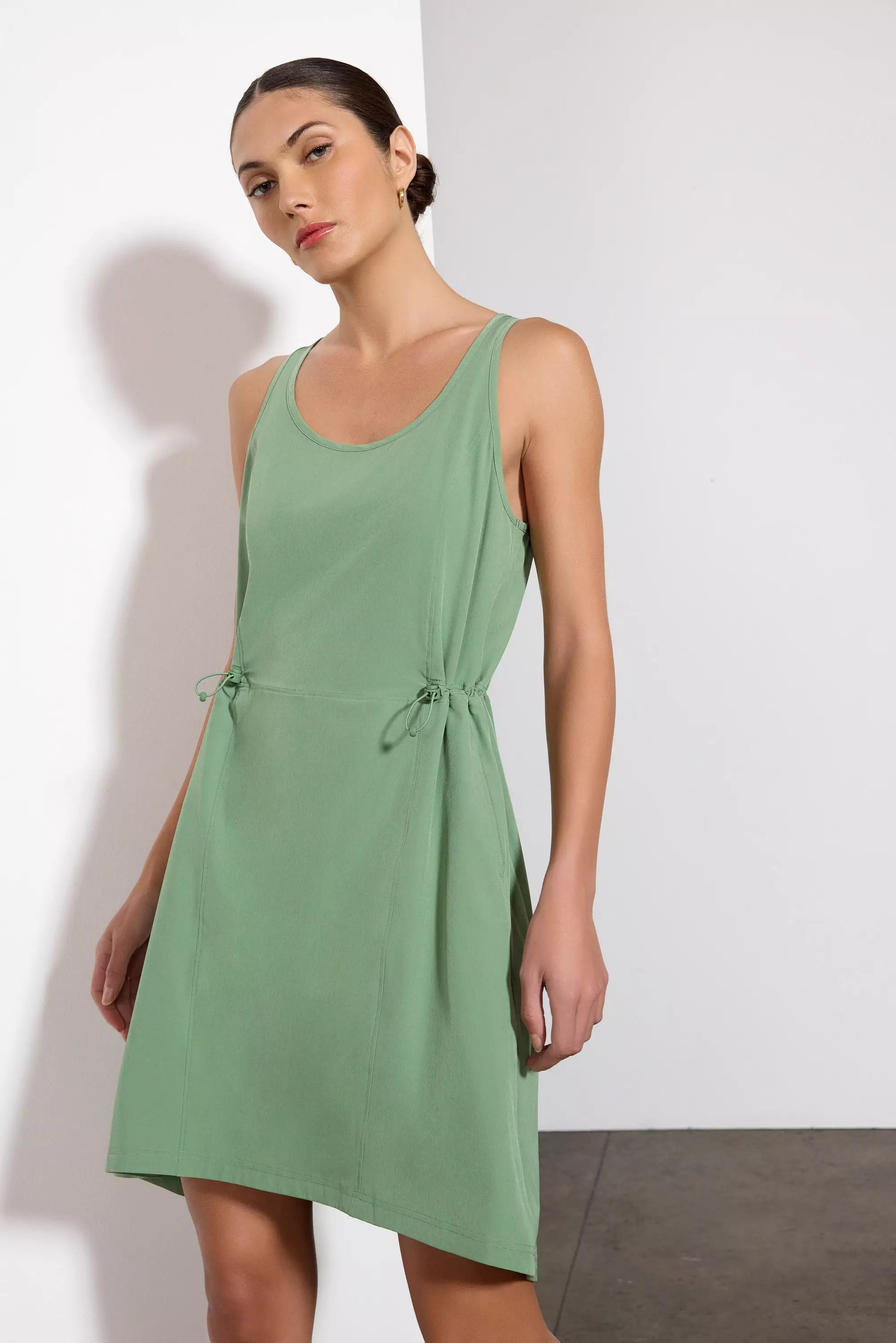 Inspire Dress - Hedge Green
