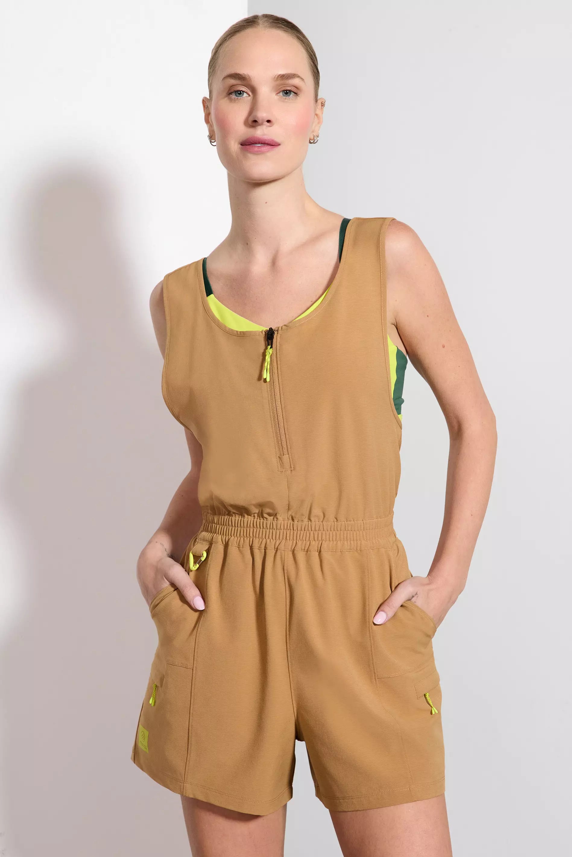 Rove Hiking Romper - Bistre