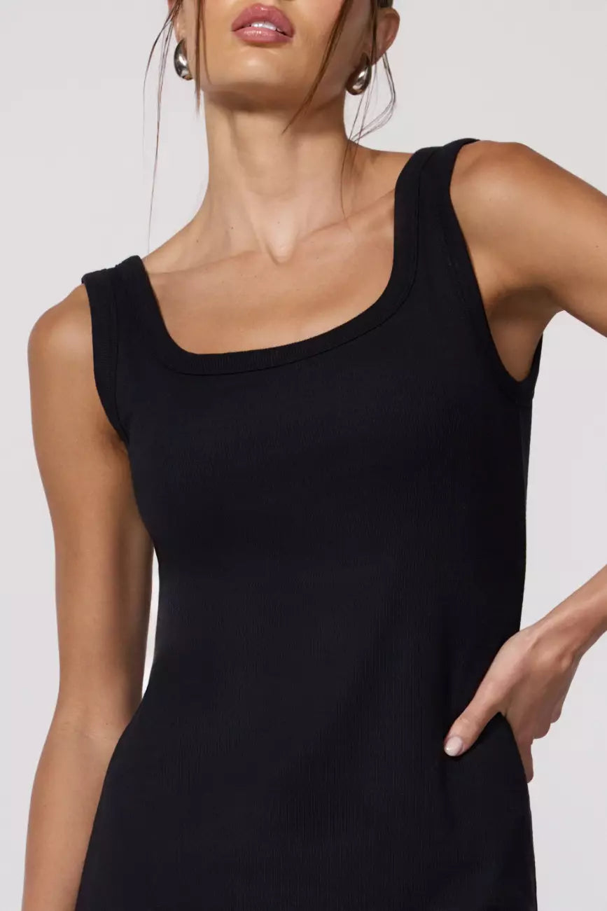 Vestido Cami sinfónico - Negro