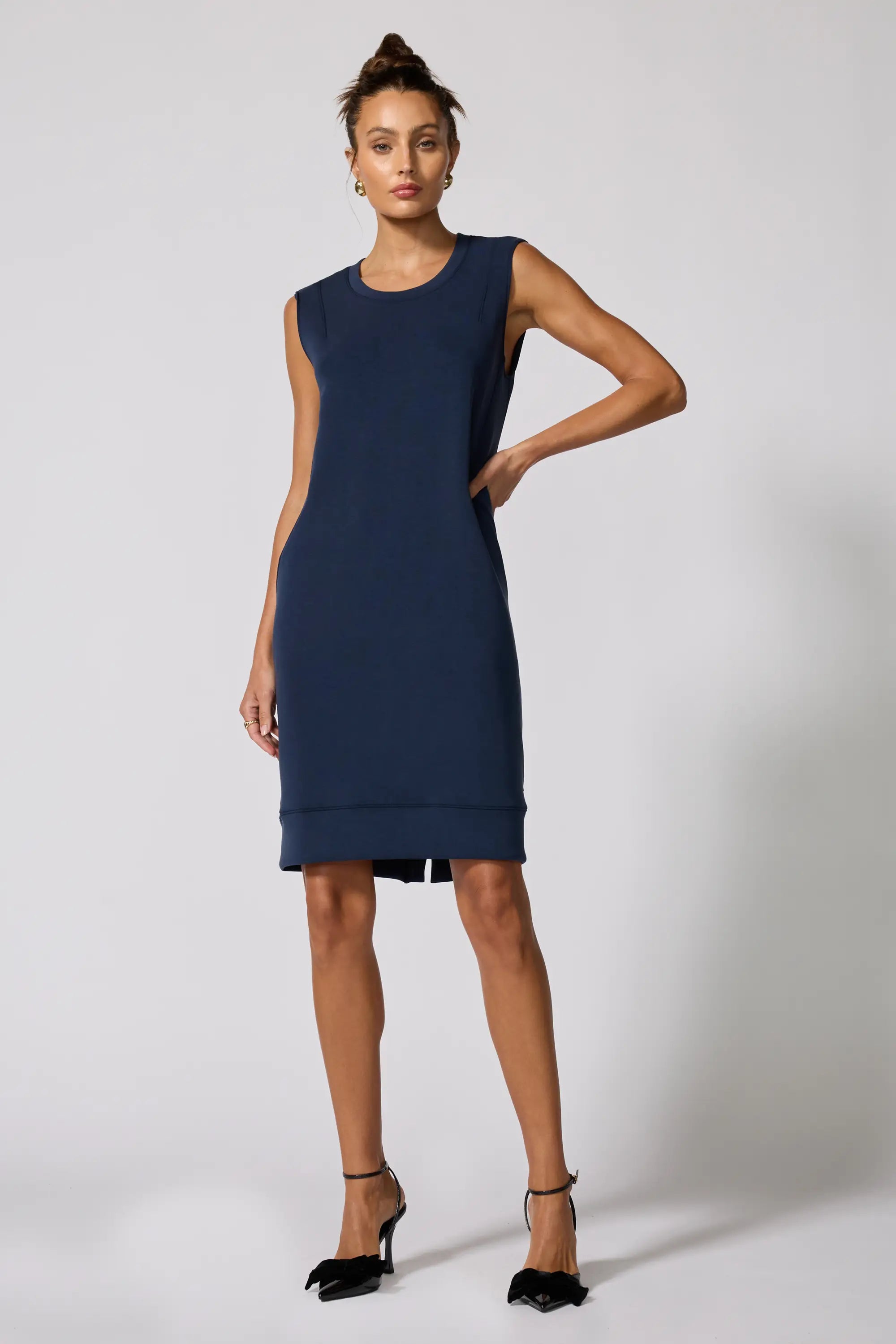 Dreamweave Dress - Navy Blazer