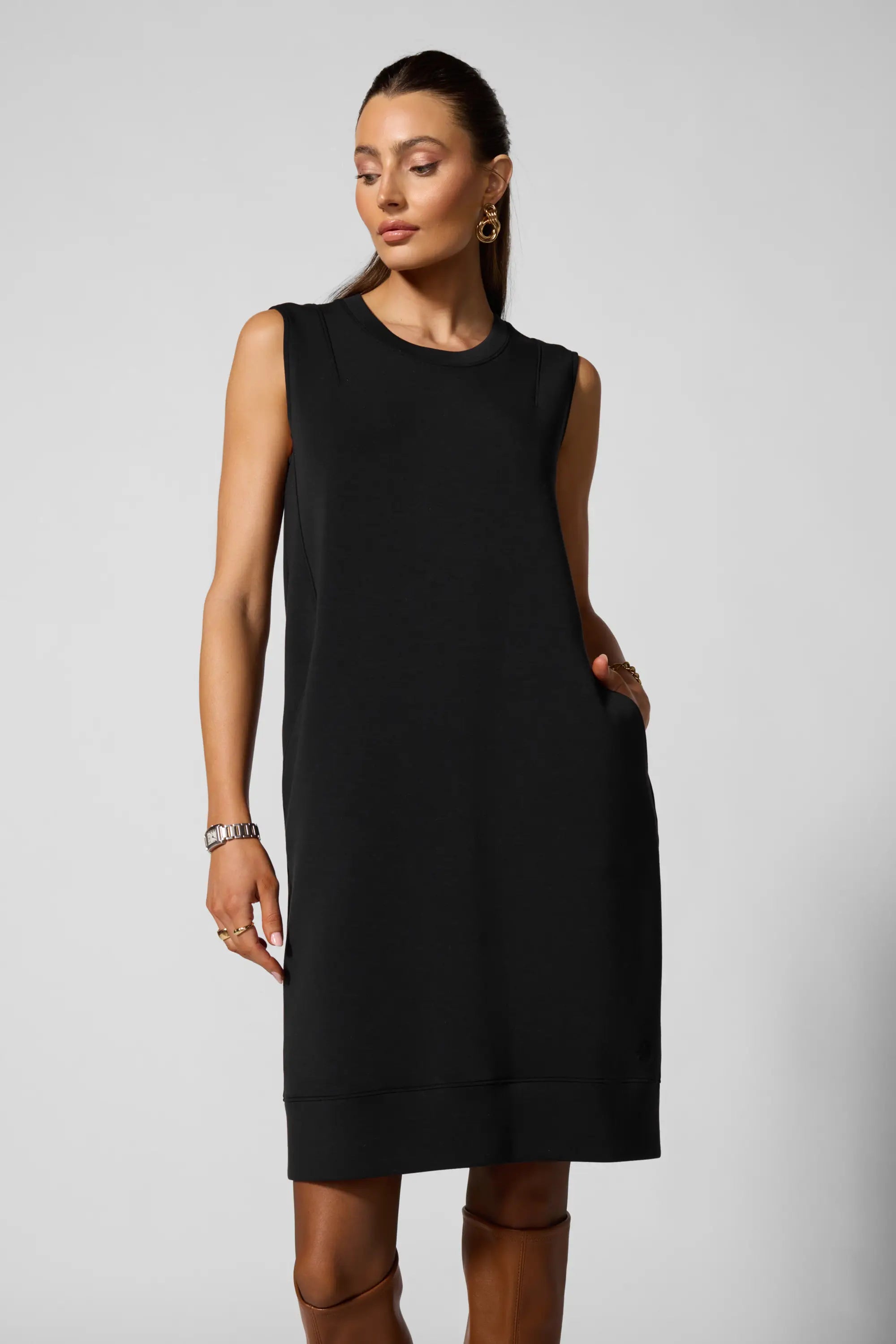 Vestido Dreamweave - Negro