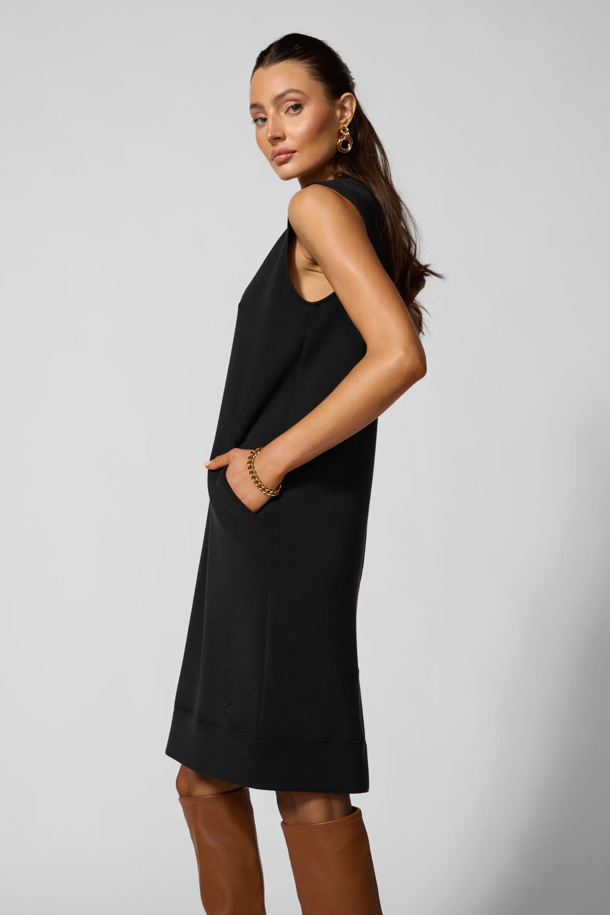 Vestido Dreamweave - Negro