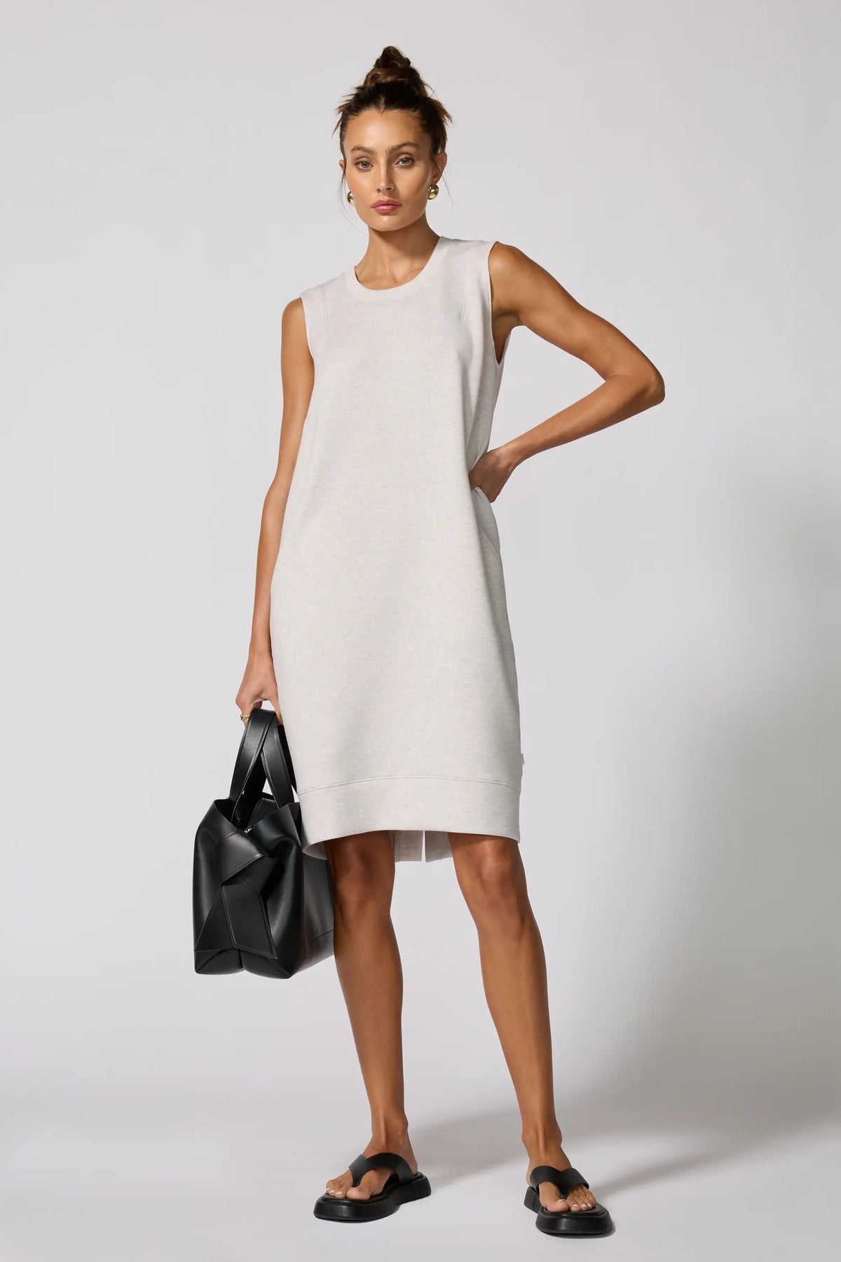 Dreamweave™ Dress Htr Moonbeam